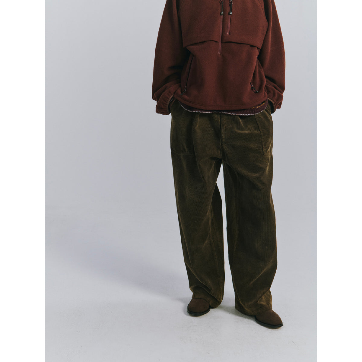 AGING CORDUROY BAKER PANTS