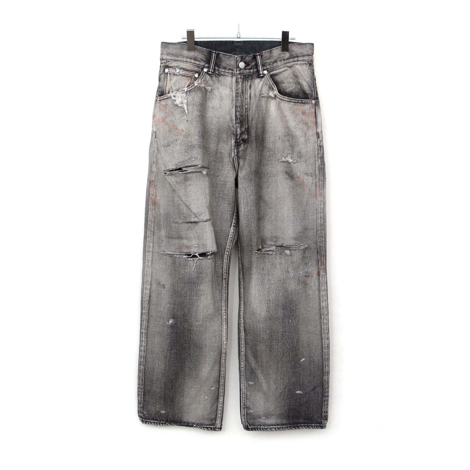 CRASH SELVEDGE DENIM STRAIGHT 5P PANTS | ref. / Web Store