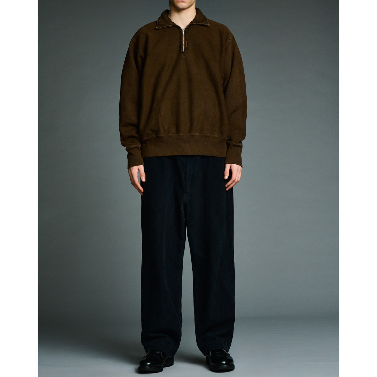 Vintage Half Zip Sweatshirt