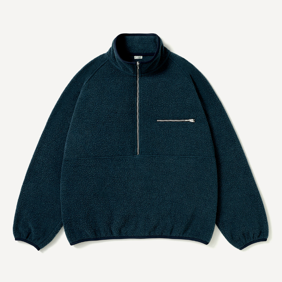 Vintage Silk Fleece Harf ZIP Jacket