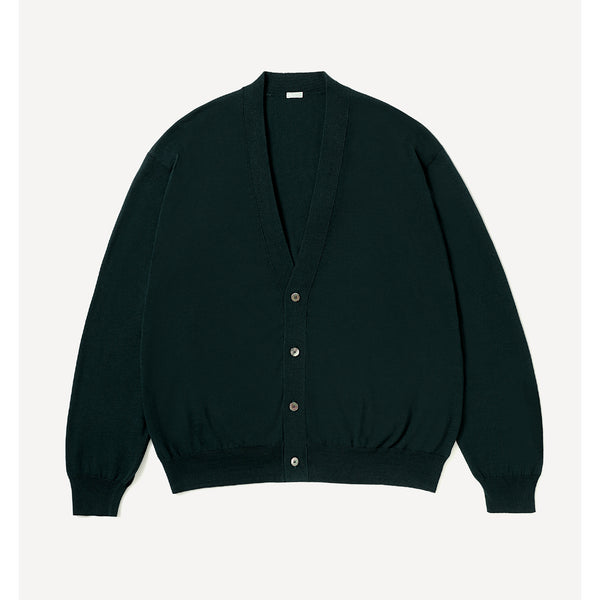 Wool Cotton High Gauge Cardigan