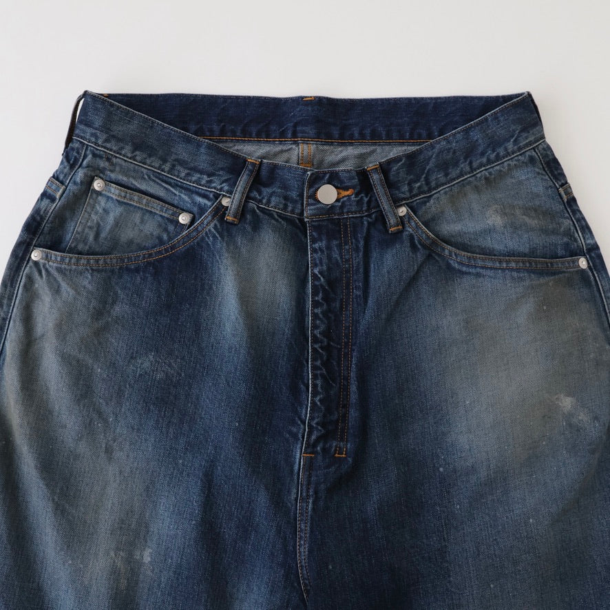 AGING WIDE 5P DENIM PANTS