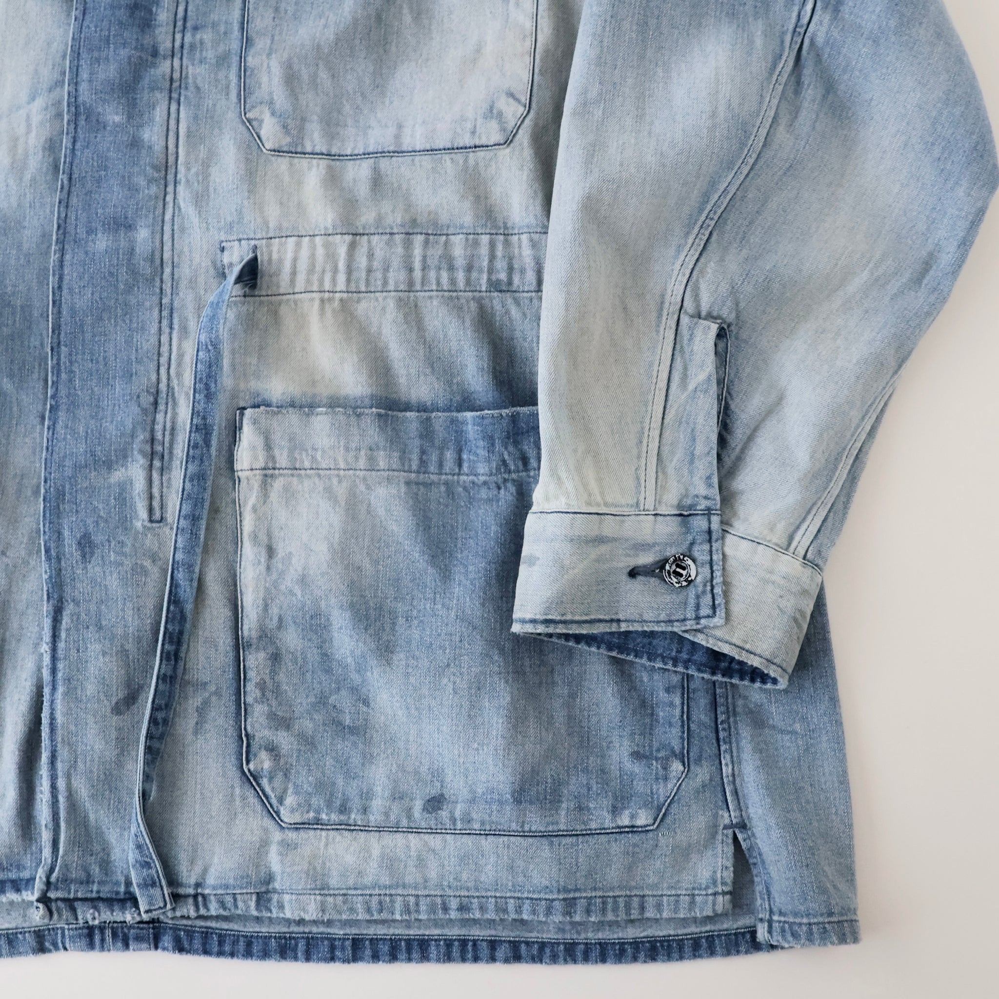 AGING DENIM SHIRT JACKET