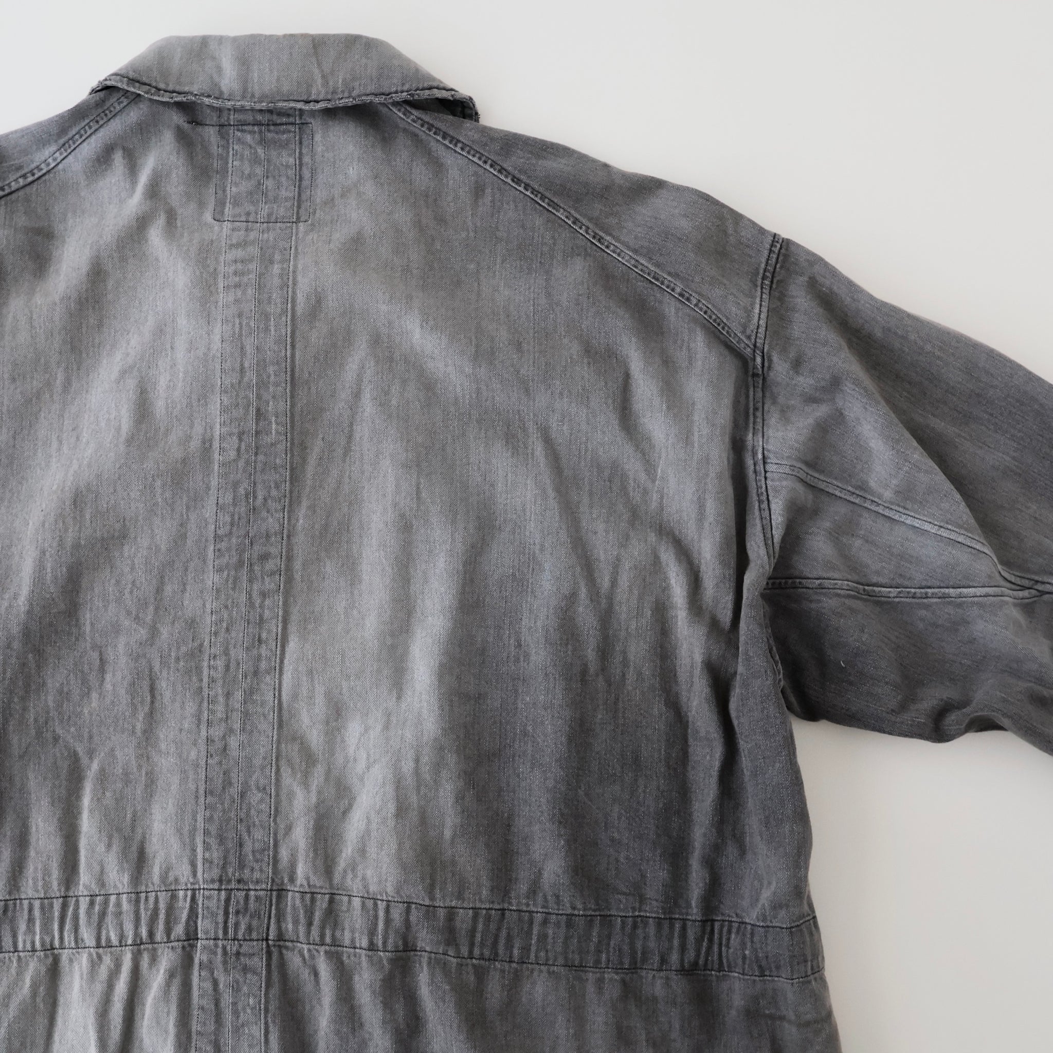 AGING DENIM SHIRT JACKET