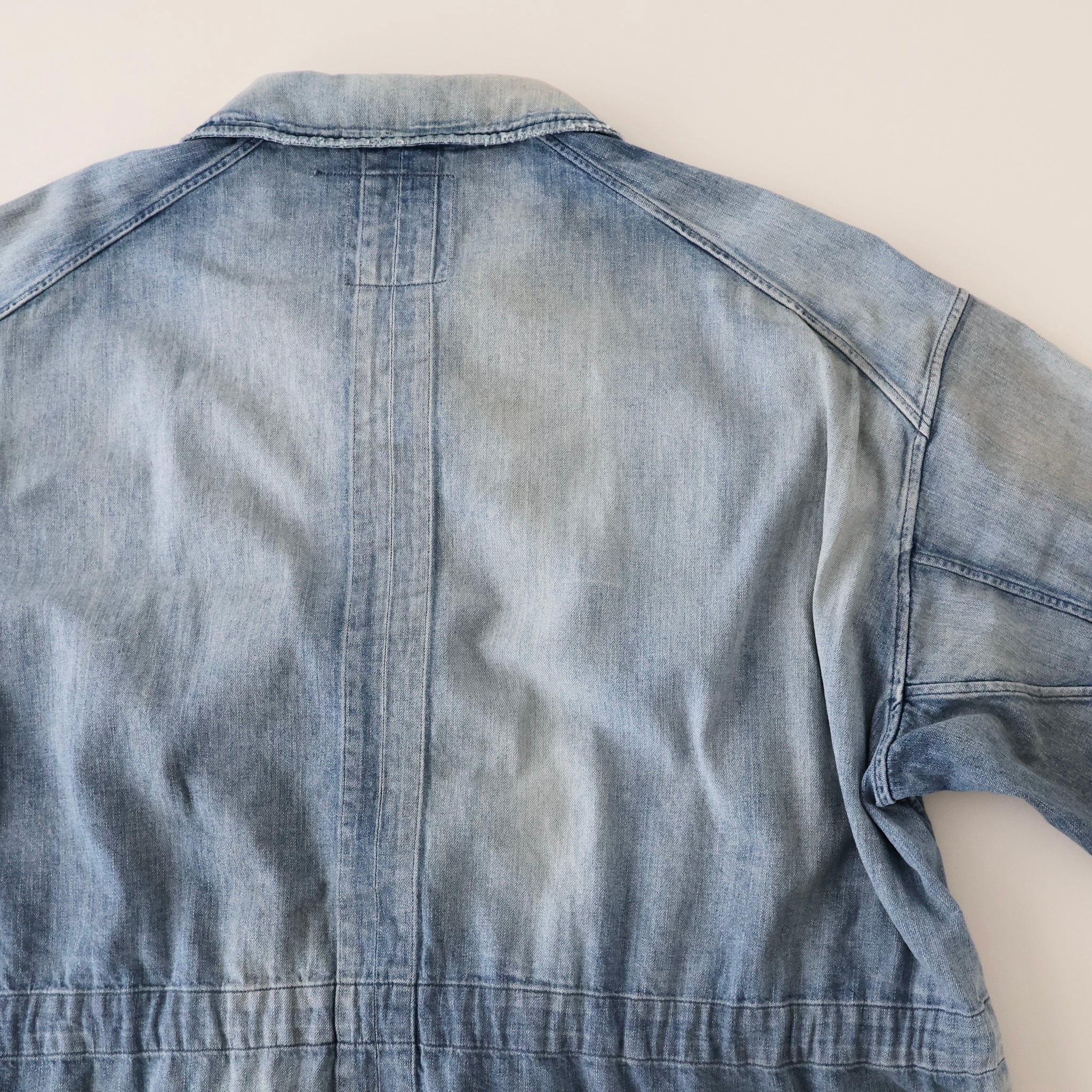 AGING DENIM SHIRT JACKET