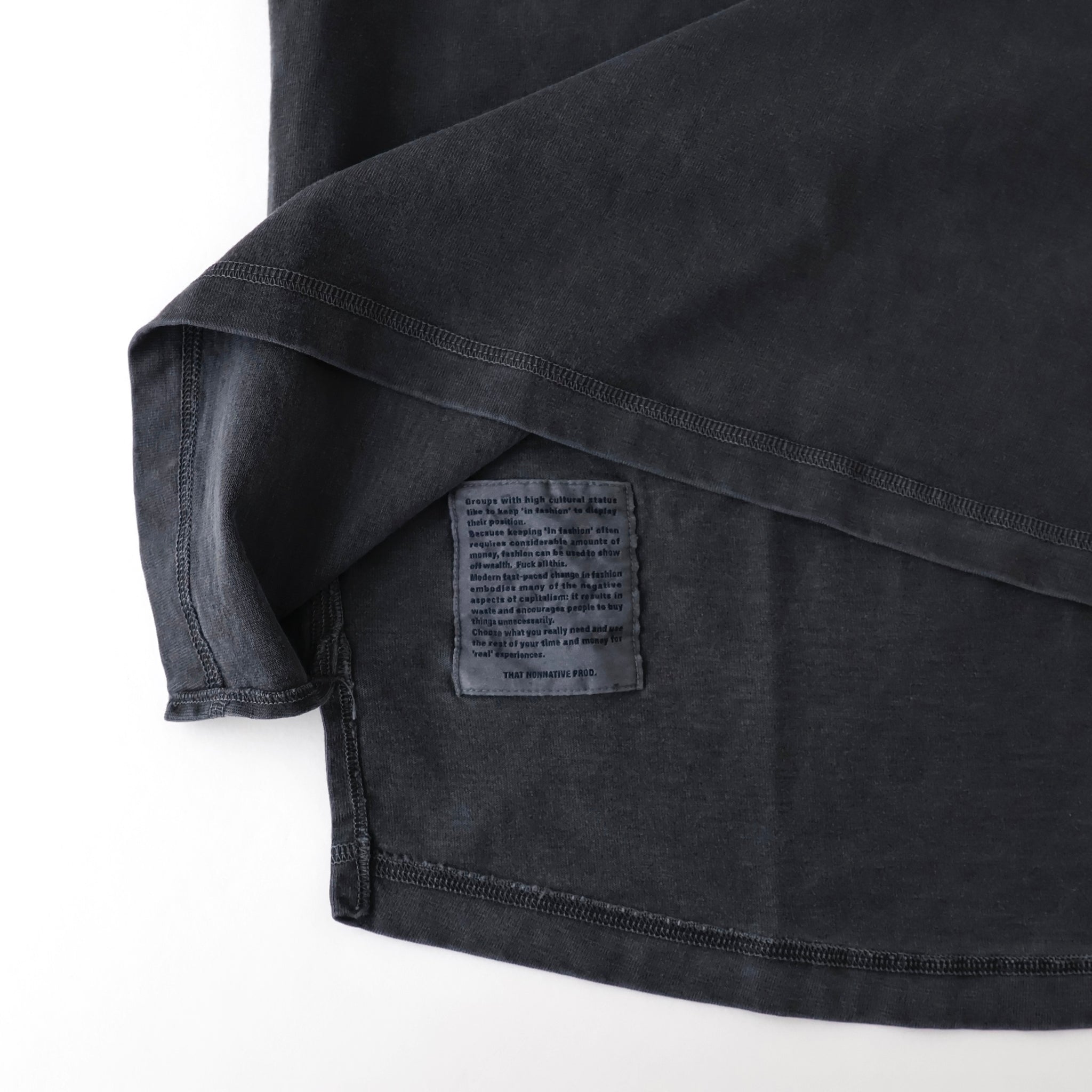 CLERK S/S TEE COTTON JERSEY PIGMENT DYE