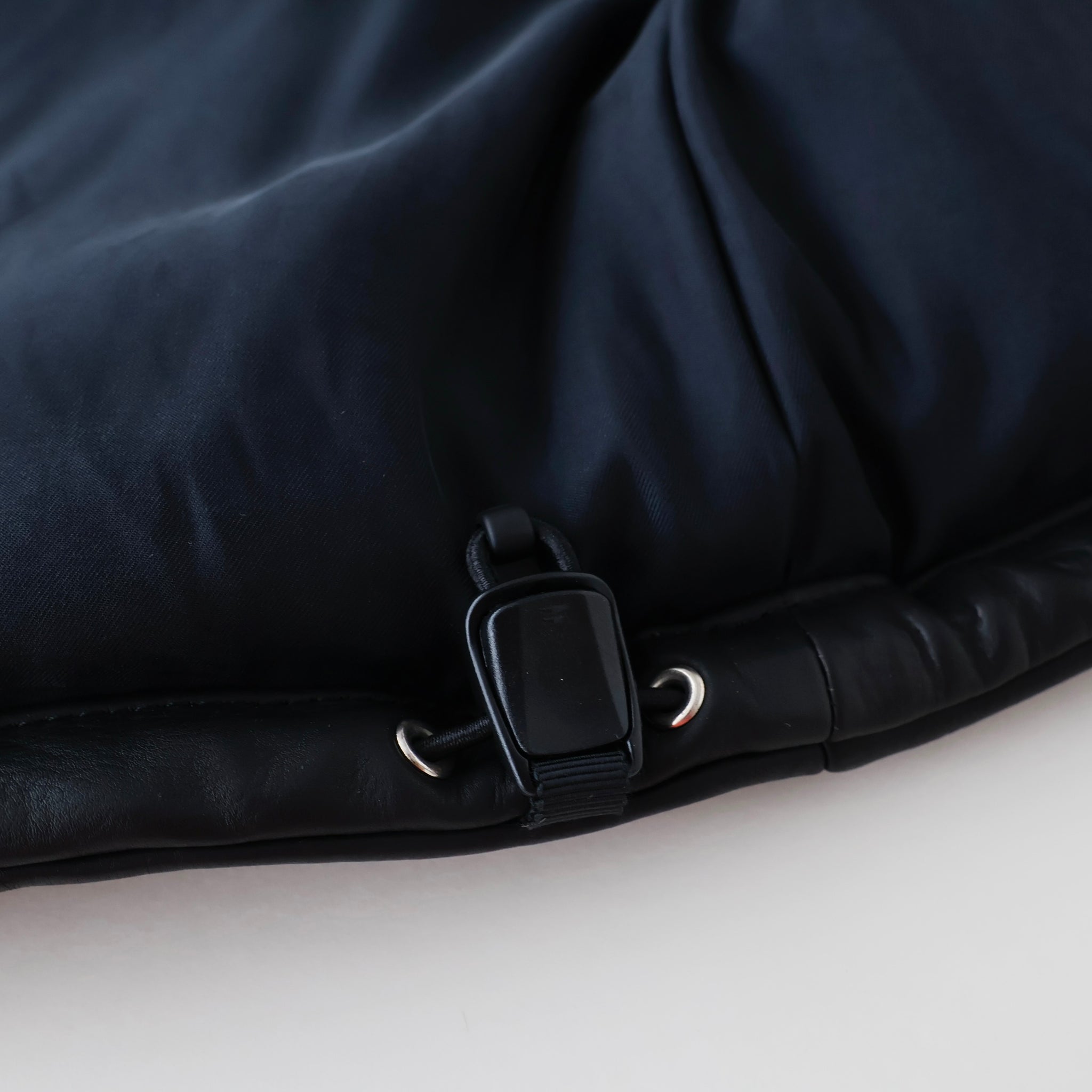 EXPLORER DOWN VEST COW LEATHER WITH WINDSTOPPER®