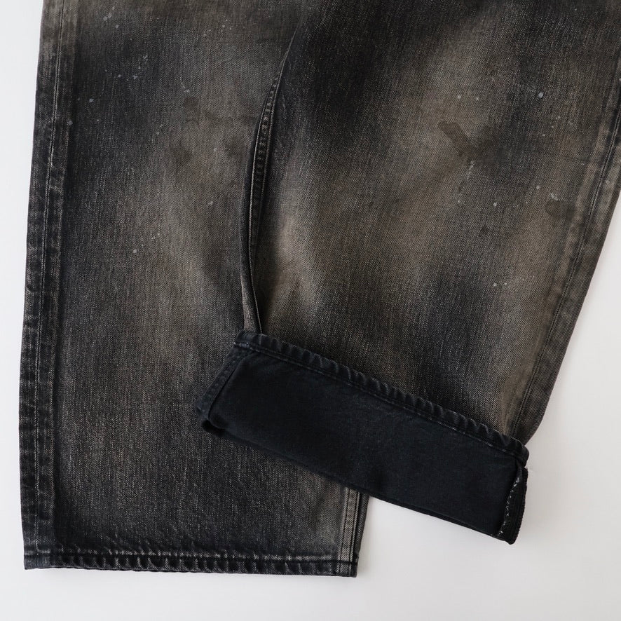 AGING WIDE 5P DENIM PANTS