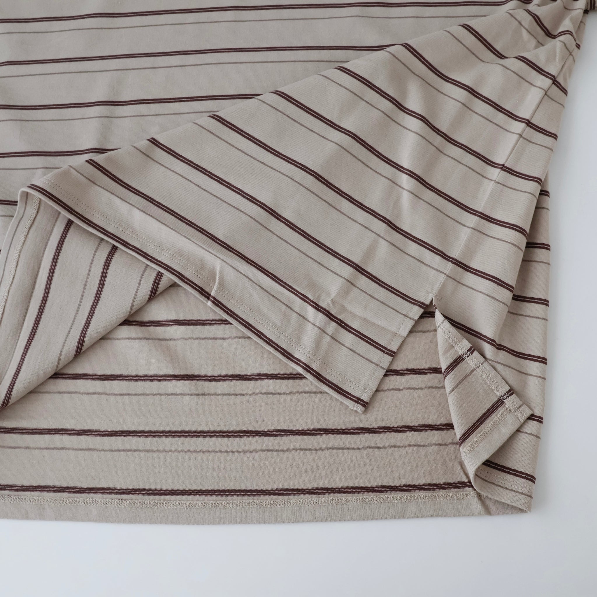 BORDER LS T-SHIRT