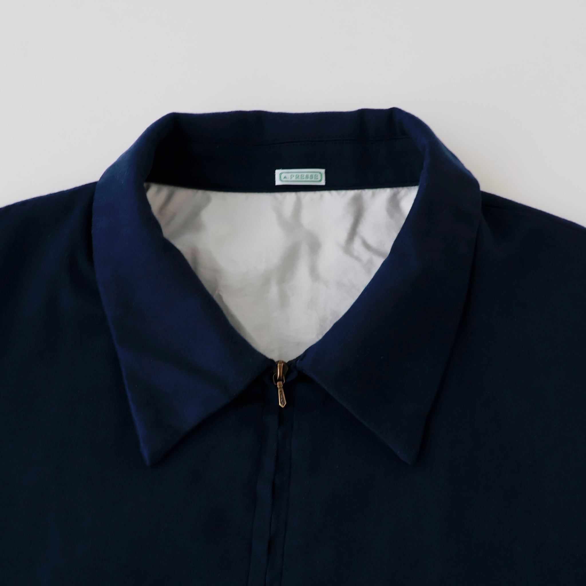 Washed Silk Rayon Gabardine Jacket