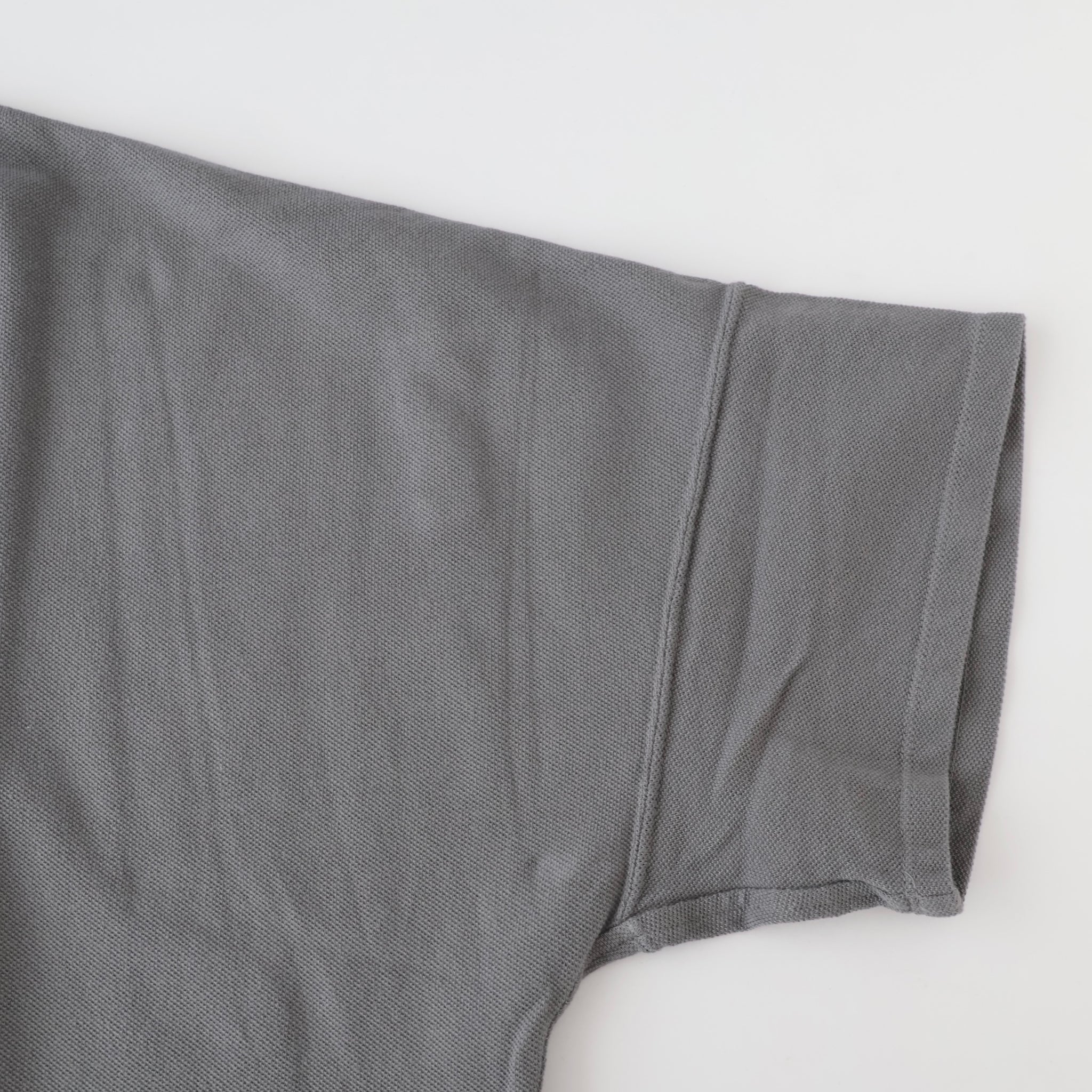 CLERK S/S T-NECK TEE COTTON PIQUE OVERDYED