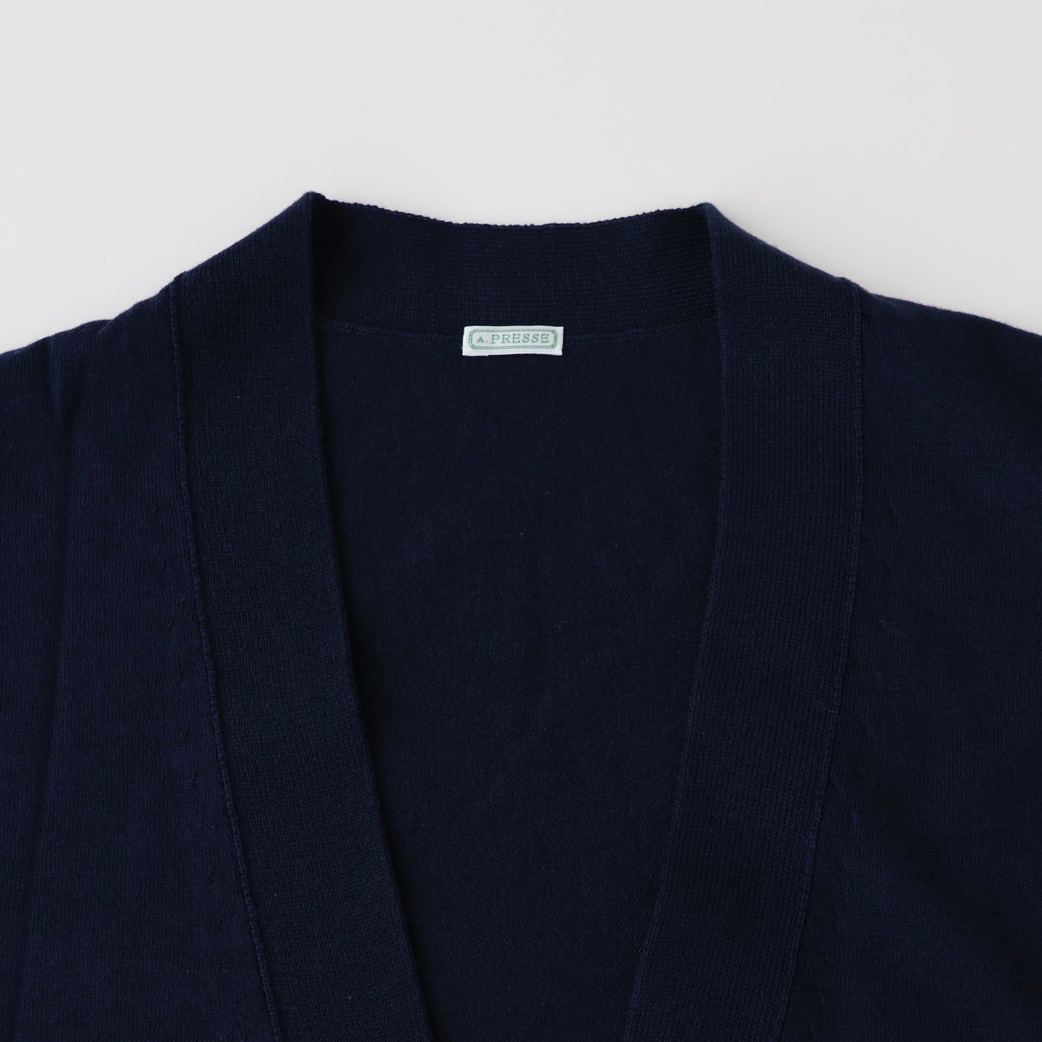 Wool Cotton High Gauge Cardigan