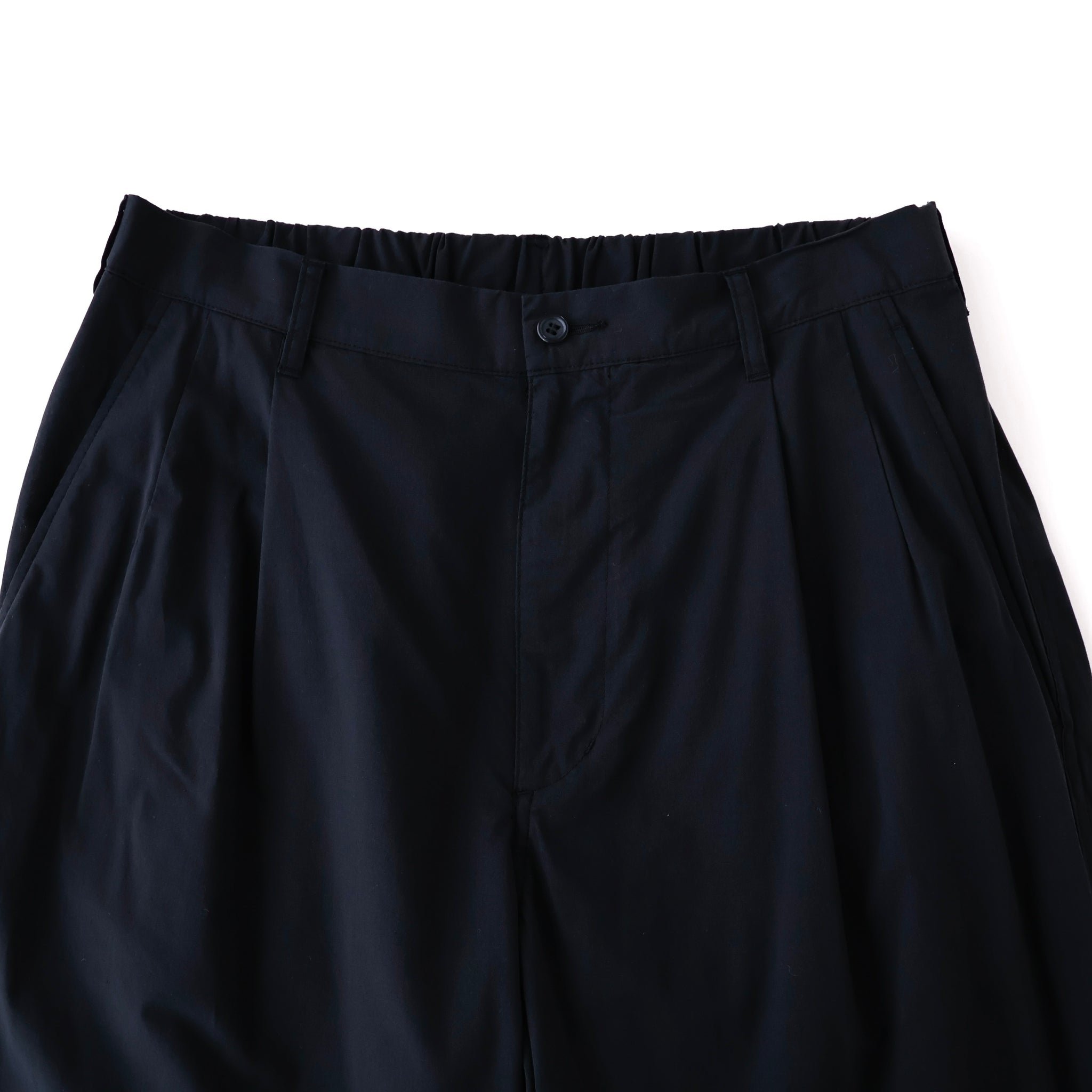 Cotton Wool Poplin Oversized Slacks - ref. / Web Store