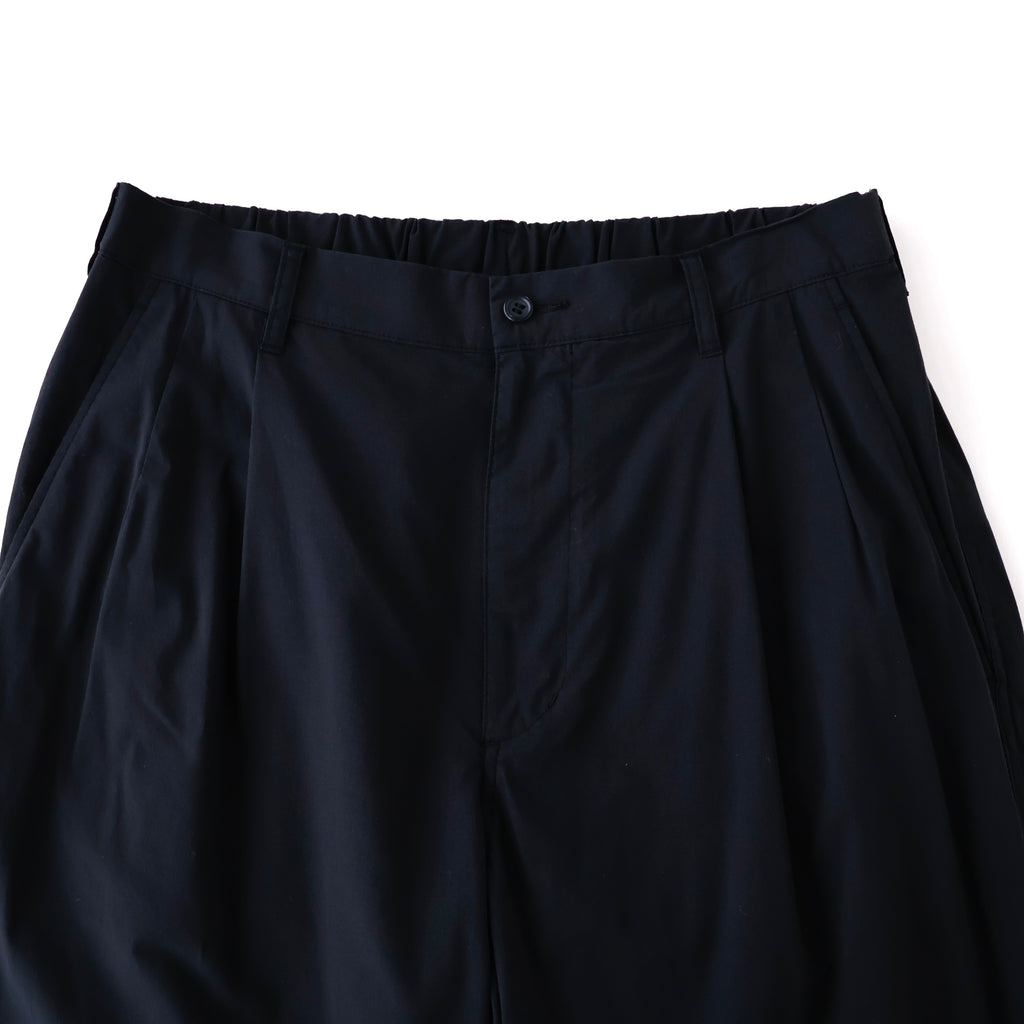 Cotton Wool Poplin Oversized Slacks - ref. / Web Store