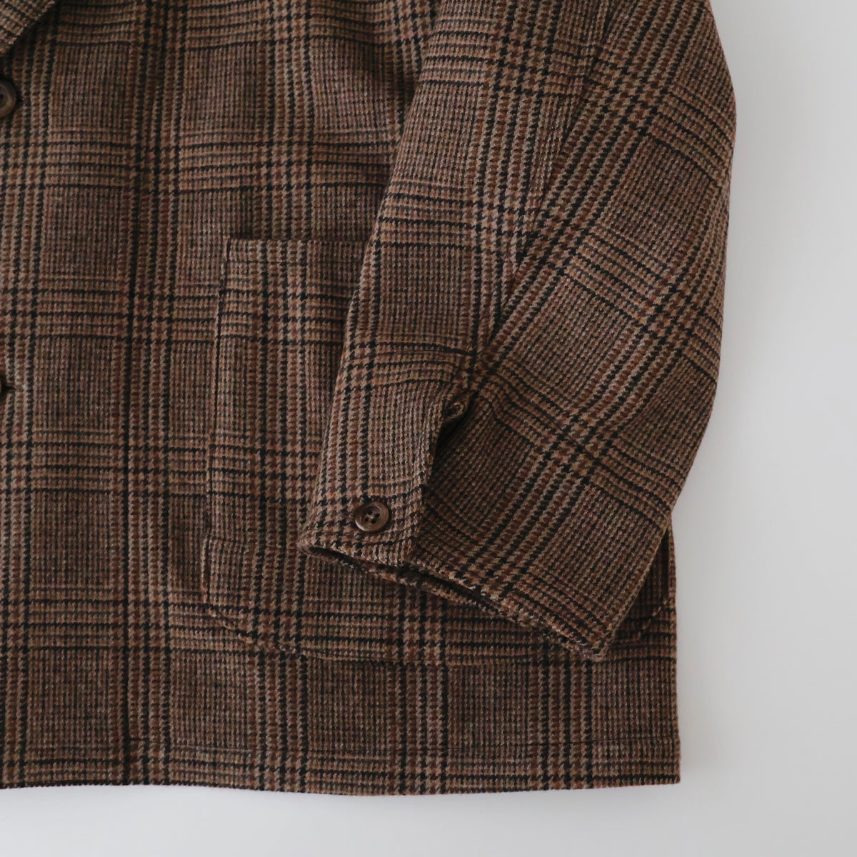 COVERALL JACKET - GLEN CHECK