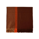 Brushed Scole Stripe Brown-Came