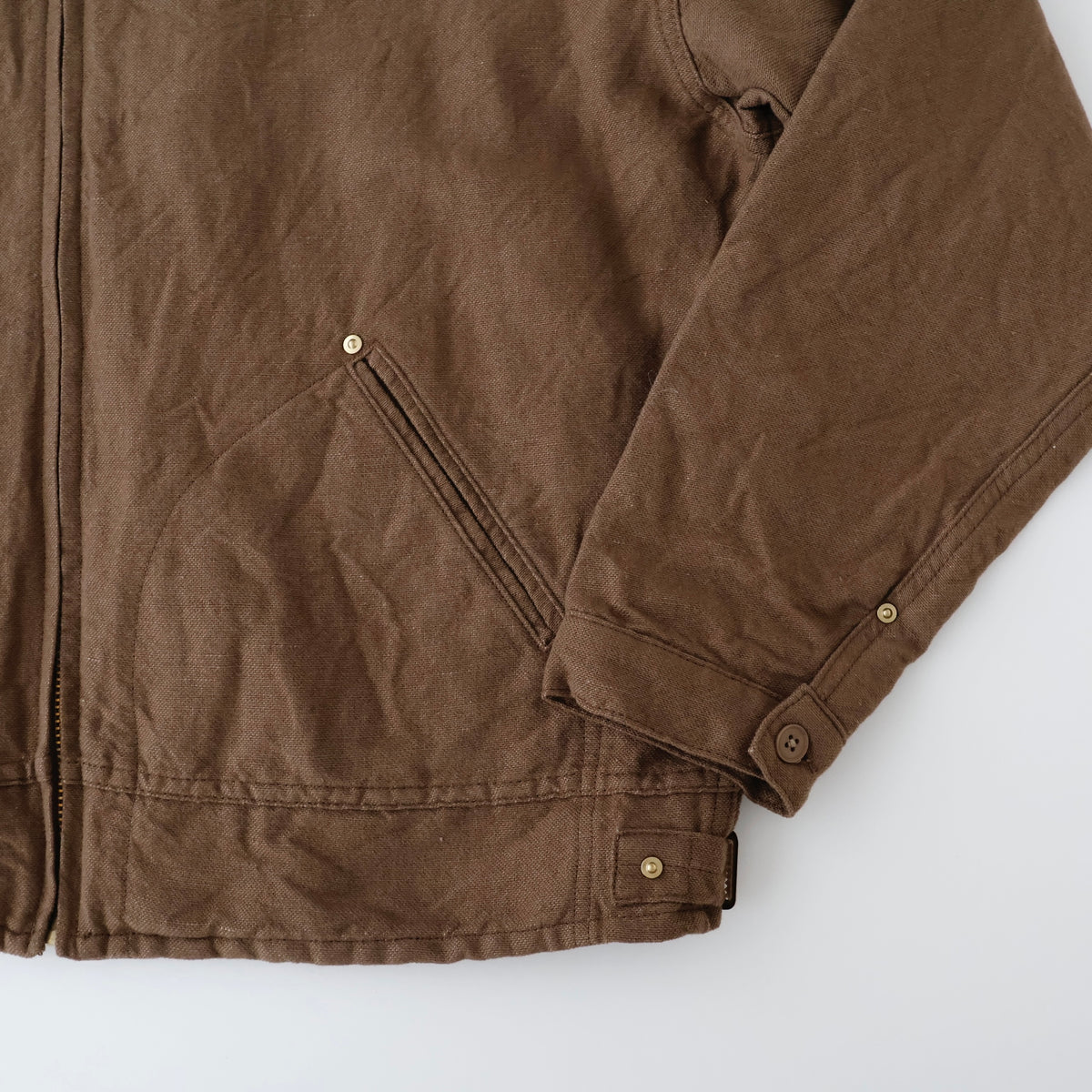 Wool Hemp Zip Jacket