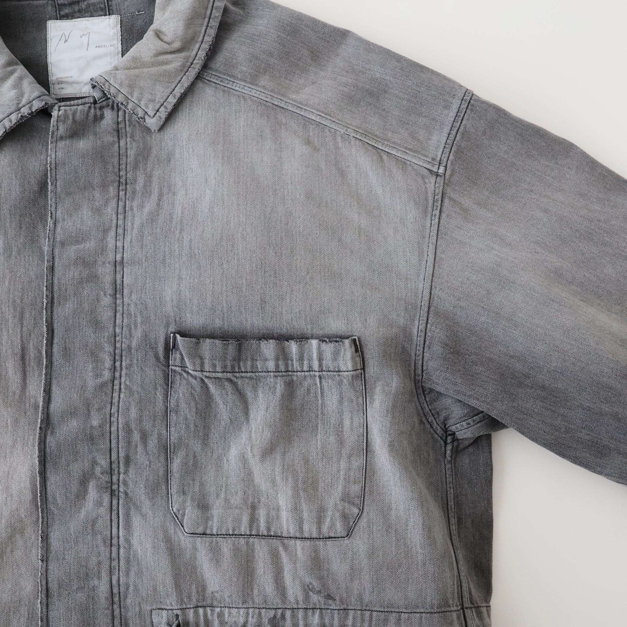 AGING DENIM SHIRT JACKET