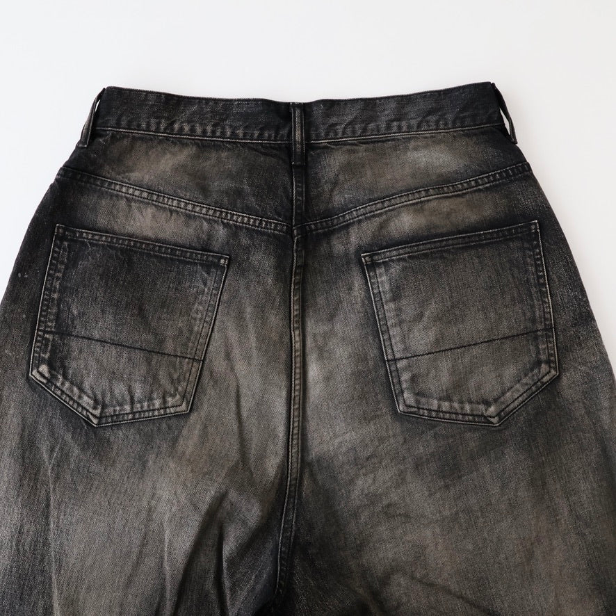 AGING WIDE 5P DENIM PANTS