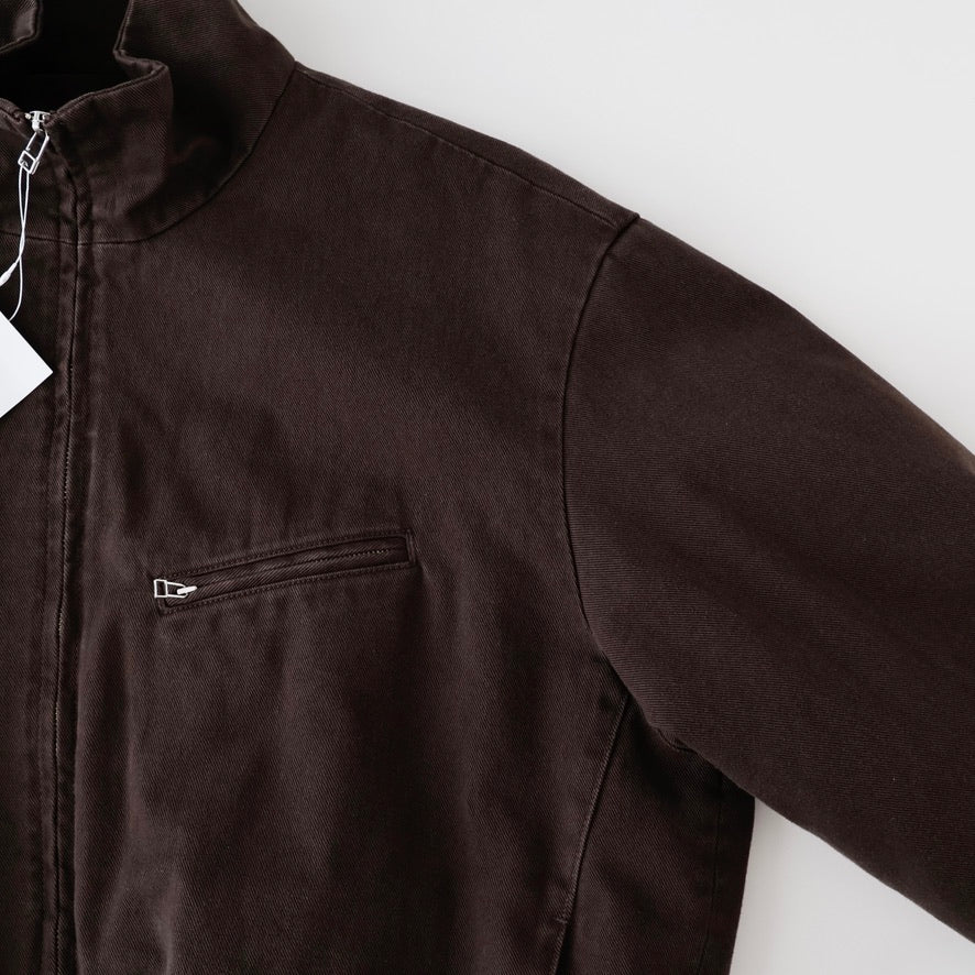 Caviar Oversized Blouson in Brushed Cotton