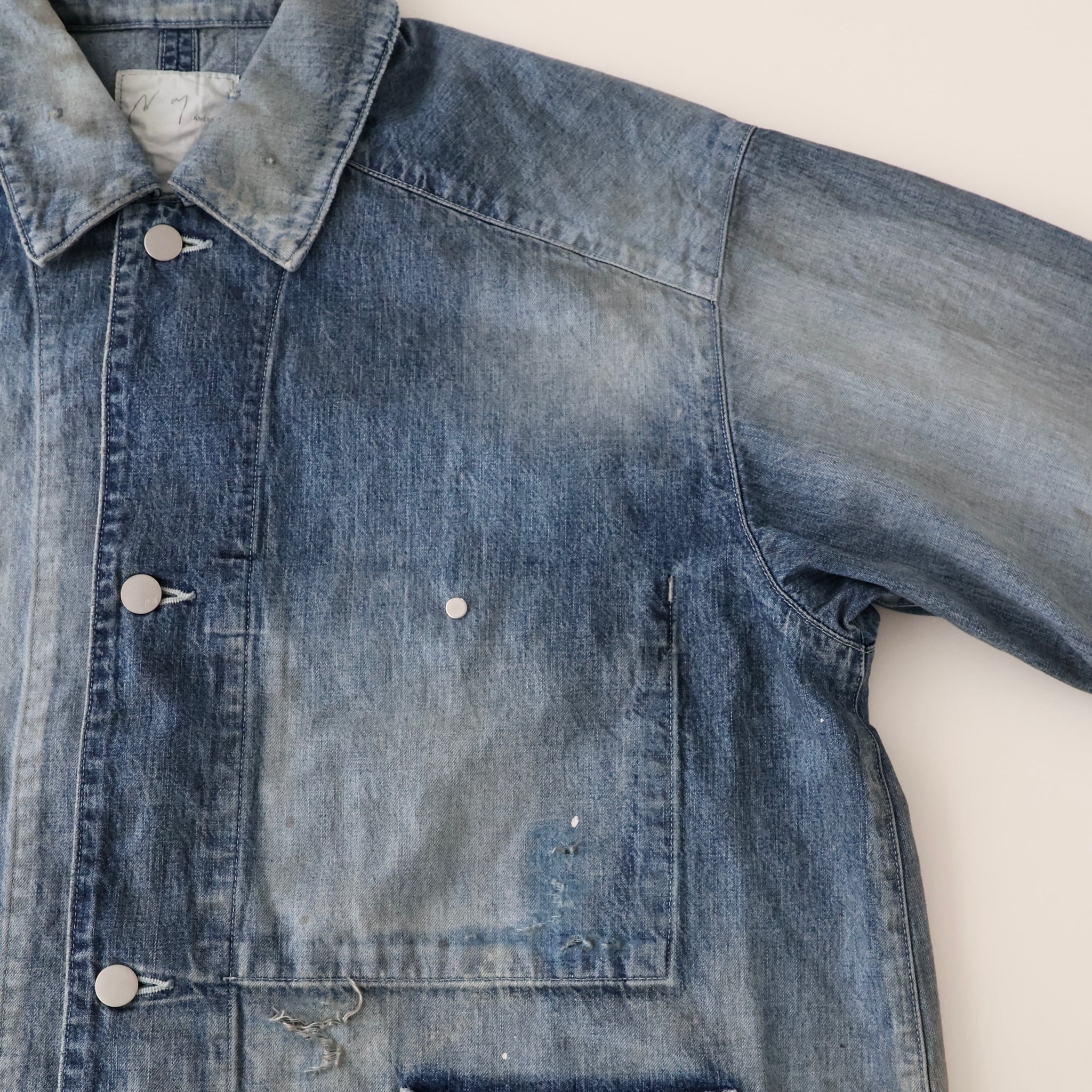 DENIM COVERALL