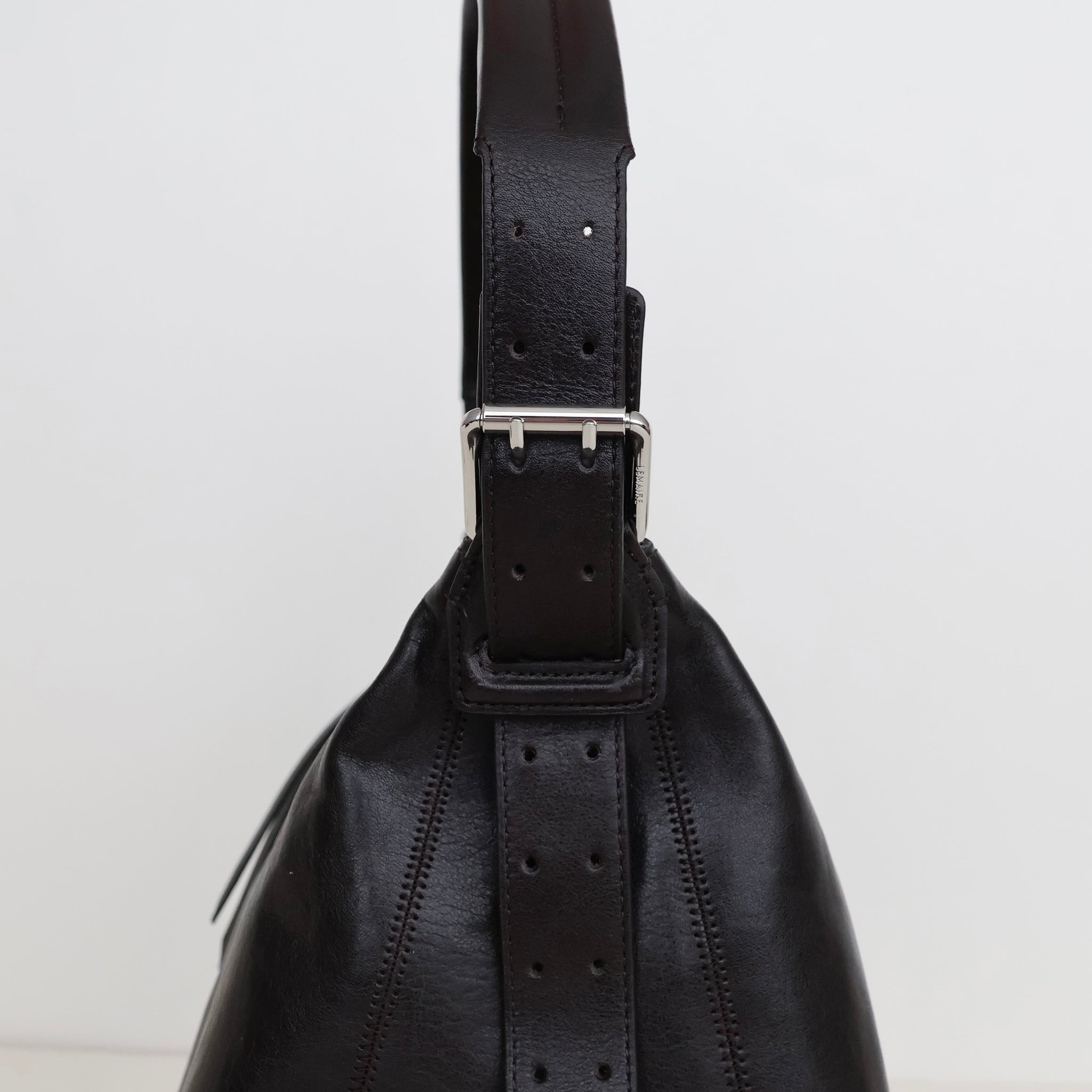 SMALL BELTED HOBO BAG