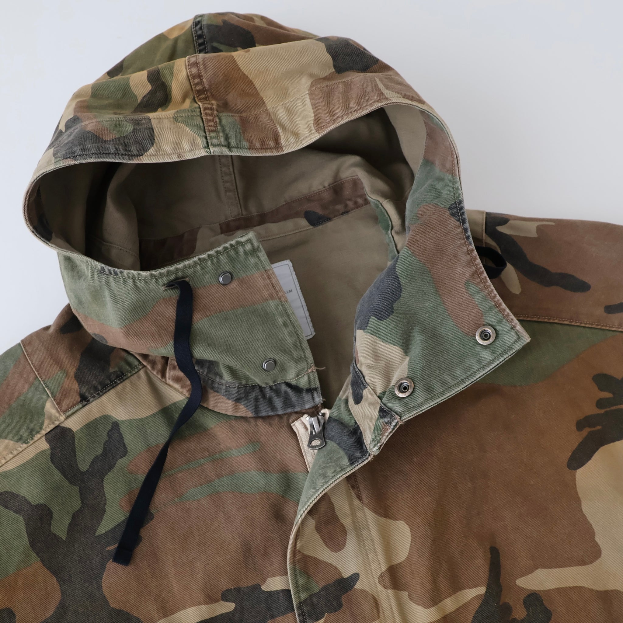 CAMO ZIPUP HOODIE