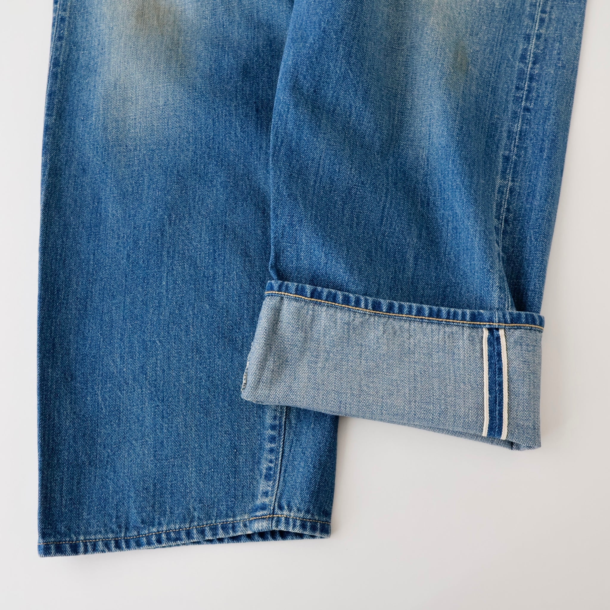 No.22 Washed Wide Denim Pants - ref. / Web Store