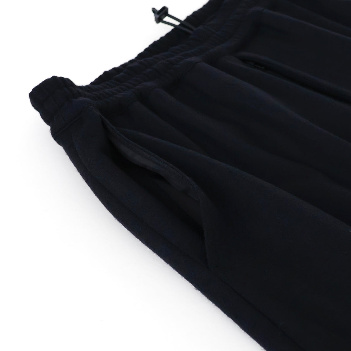 Wool Smooth Flannel Easy Wide Pants
