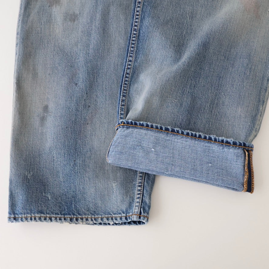 AGING STRAIGHT 5P DENIM PANTS