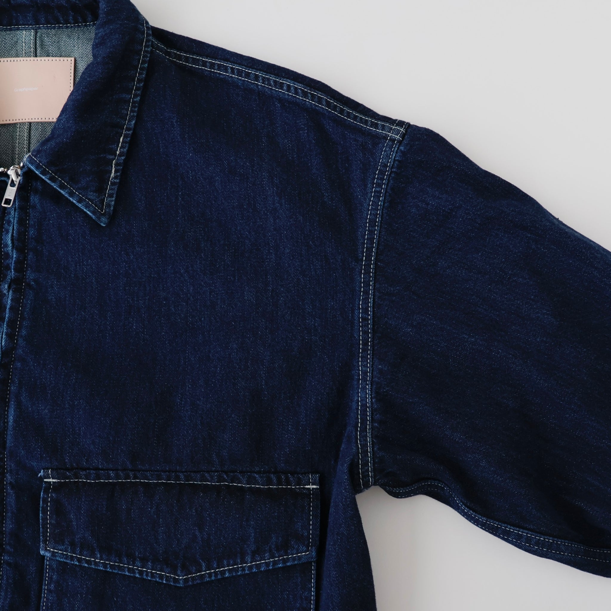 Selvage Denim Zip Jacket - ref. / Web Store