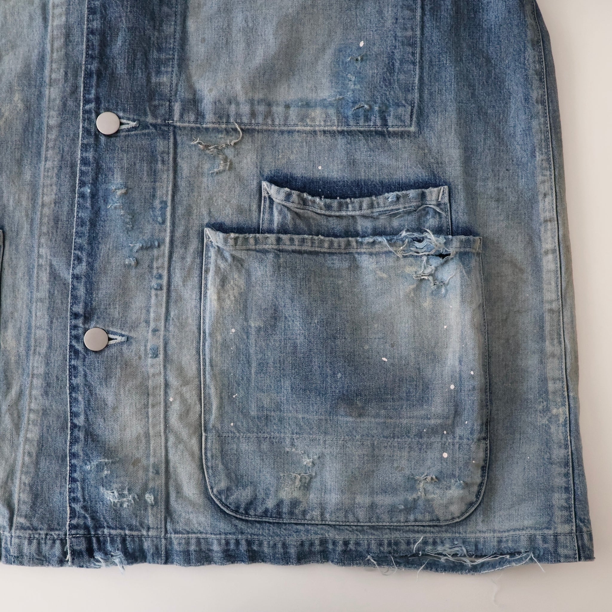 DENIM COVERALL