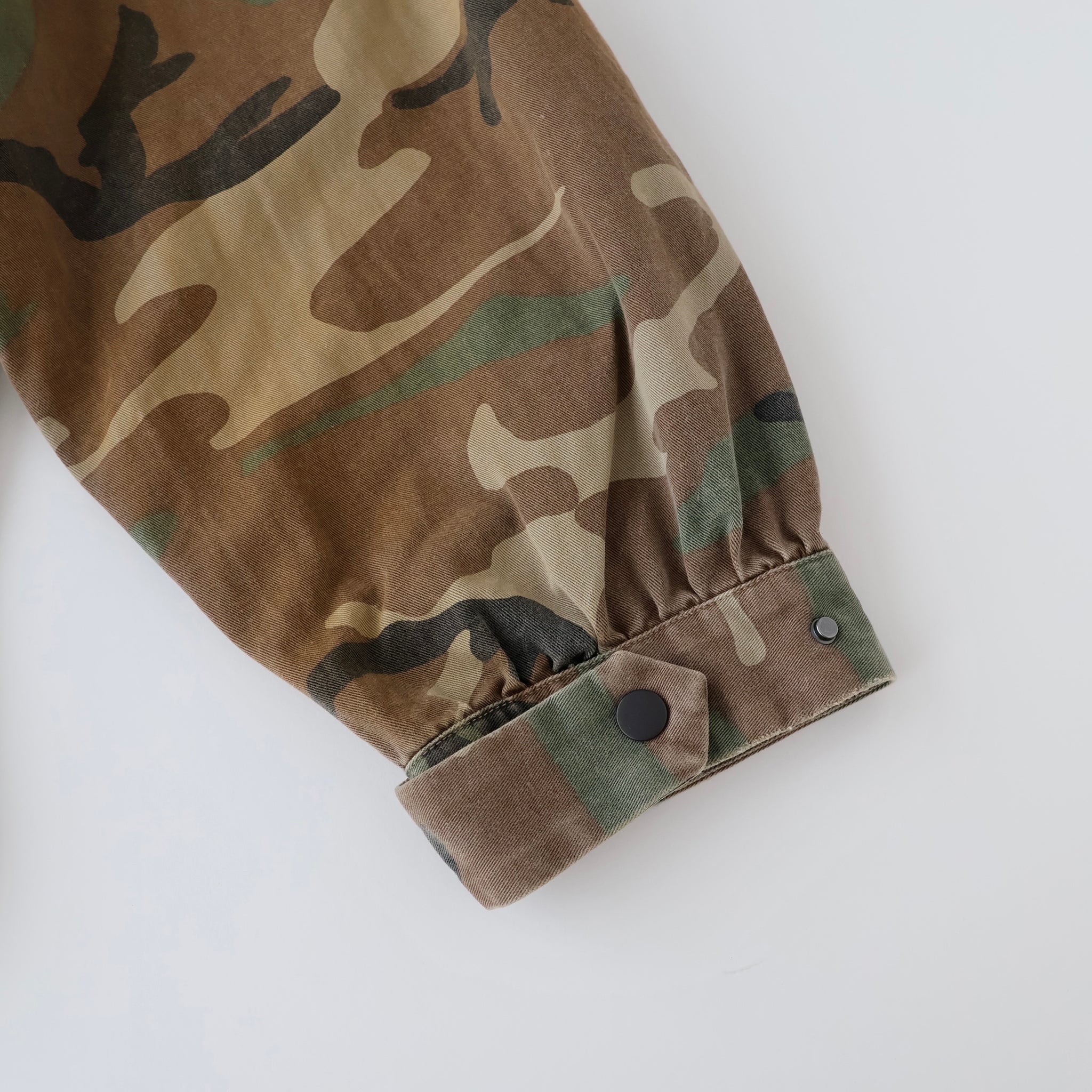 CAMO ZIPUP HOODIE