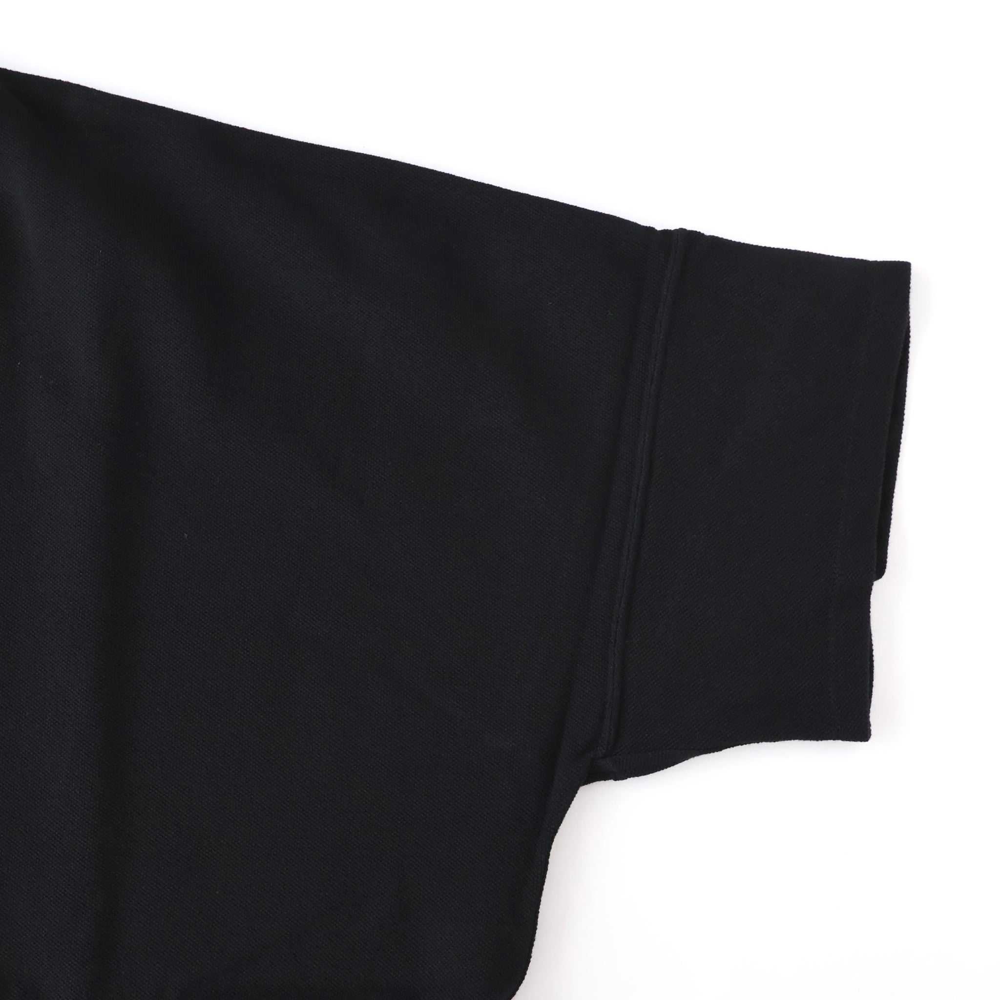 CLERK S/S T-NECK TEE COTTON PIQUE OVERDYED