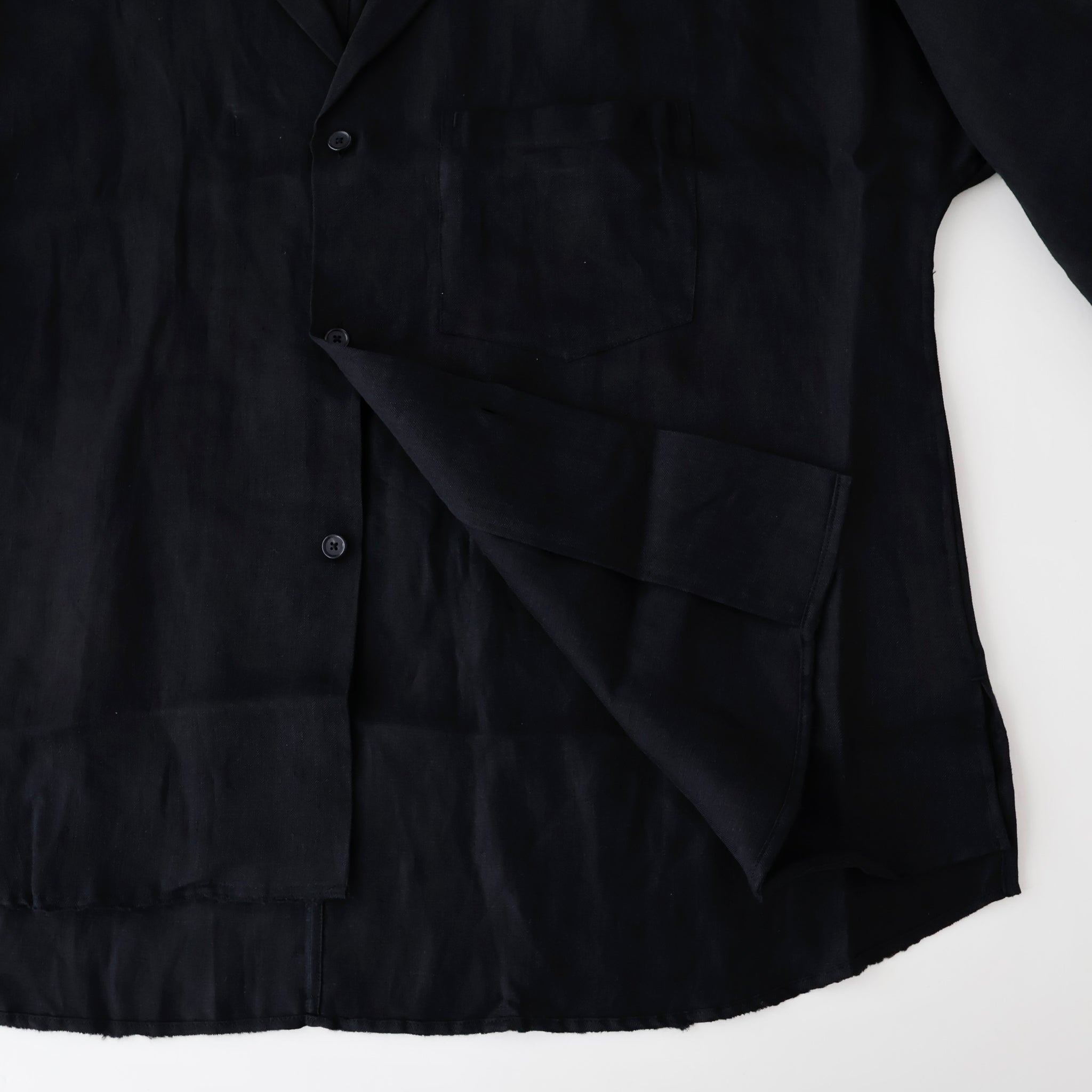 100/S LINEN TAILORED SHIRT