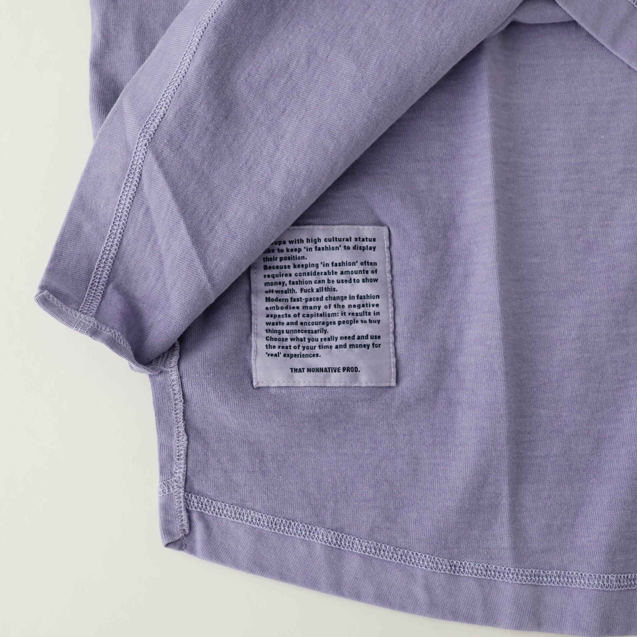 CLERK S/S TEE COTTON JERSEY PIGMENT DYE
