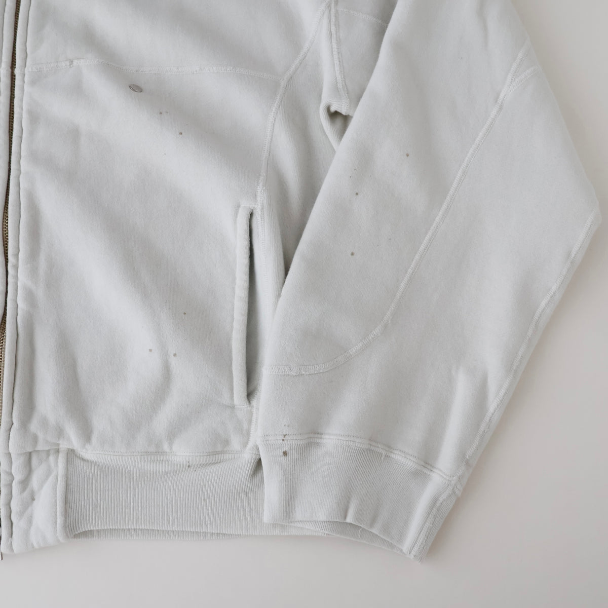 FLEECE-LINED SWEAT VERSITY SHIRT