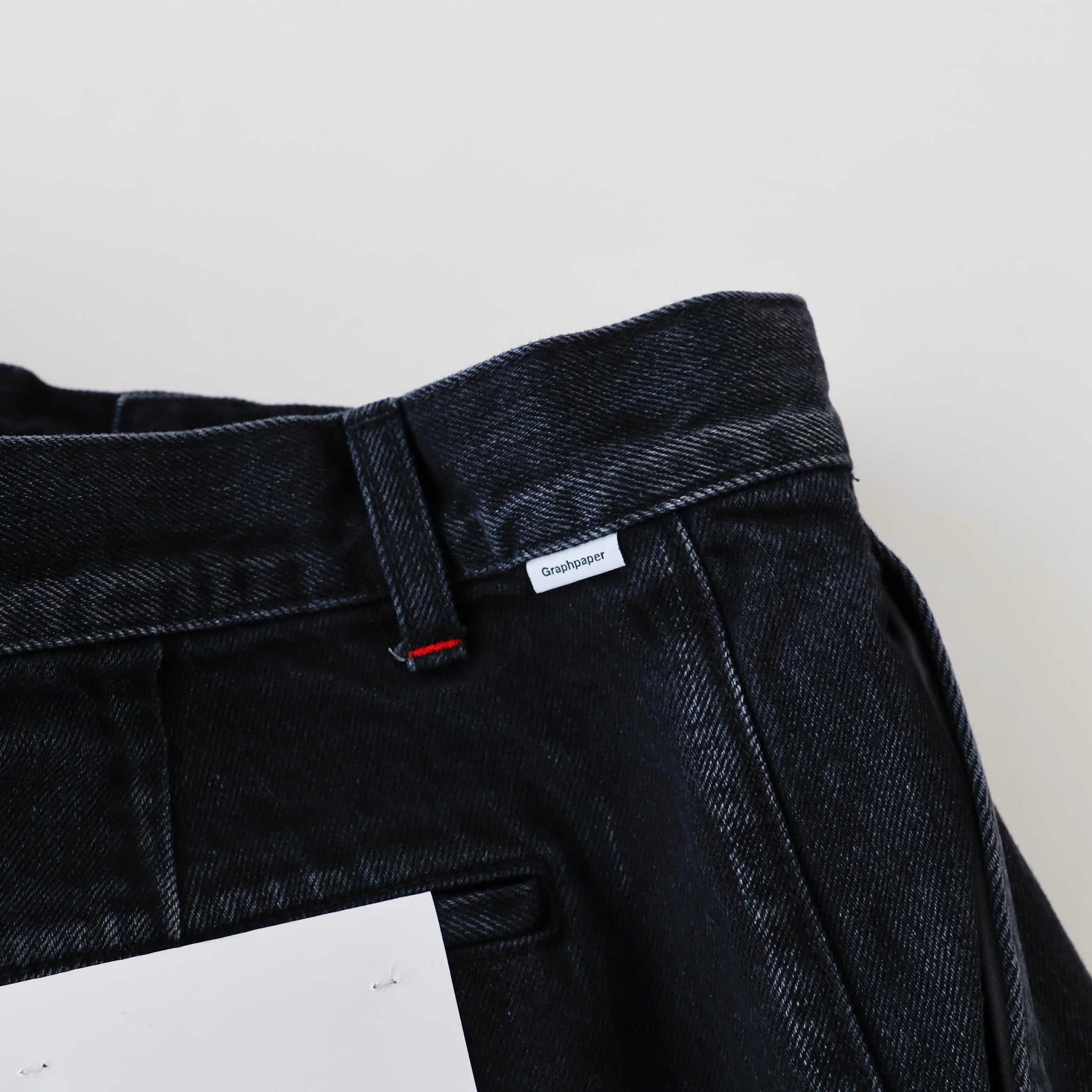 Selvage Denim Two Tuck Pants - ref. / Web Store