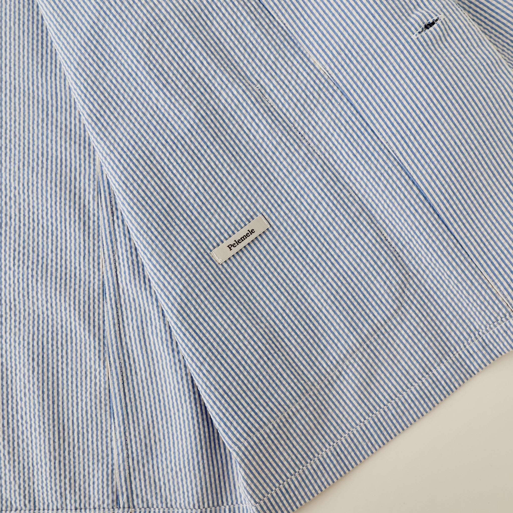 COVERALL JACKET - SEERSUCKER - ref. / Web Store
