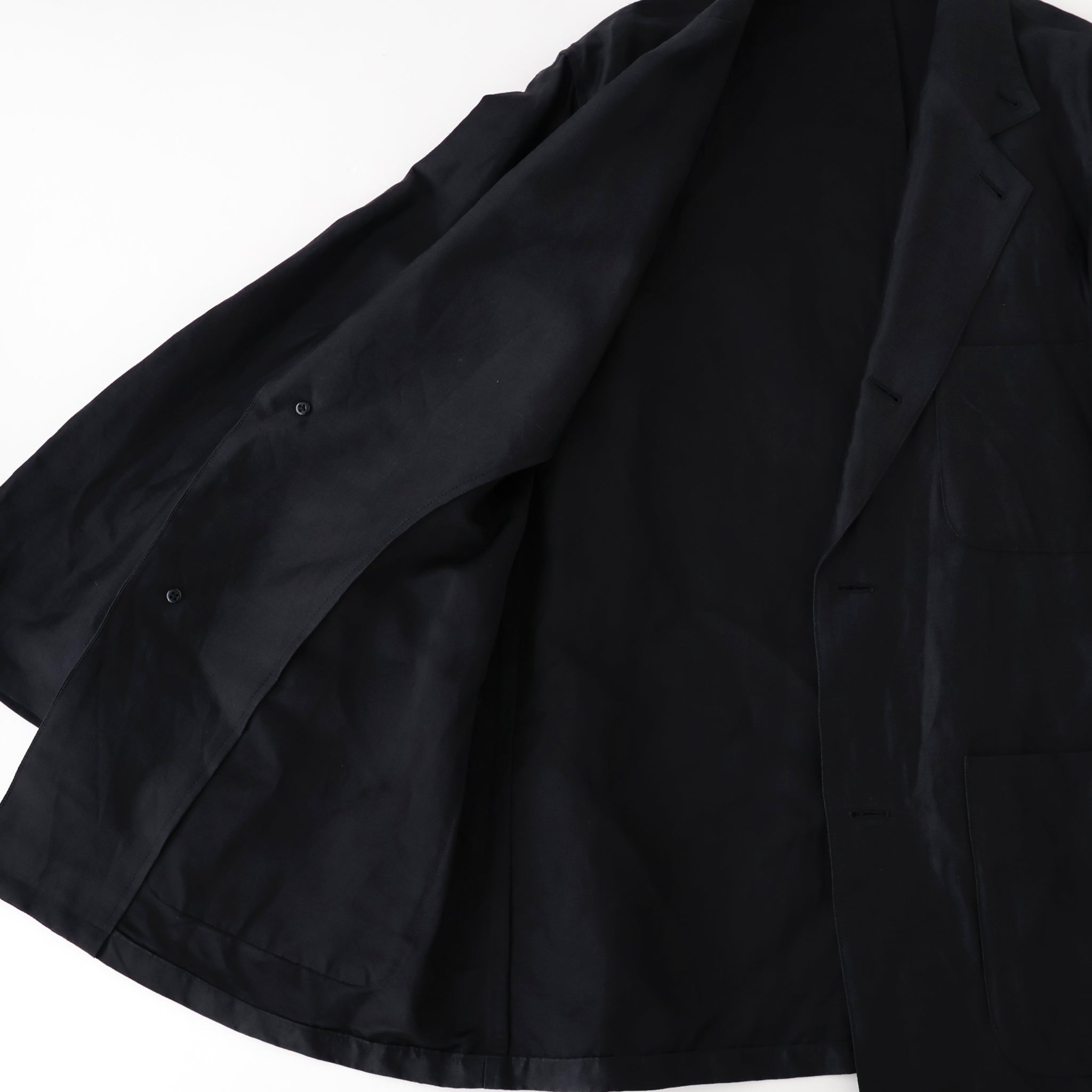 Linen Cupro Back Satin Work Jacket