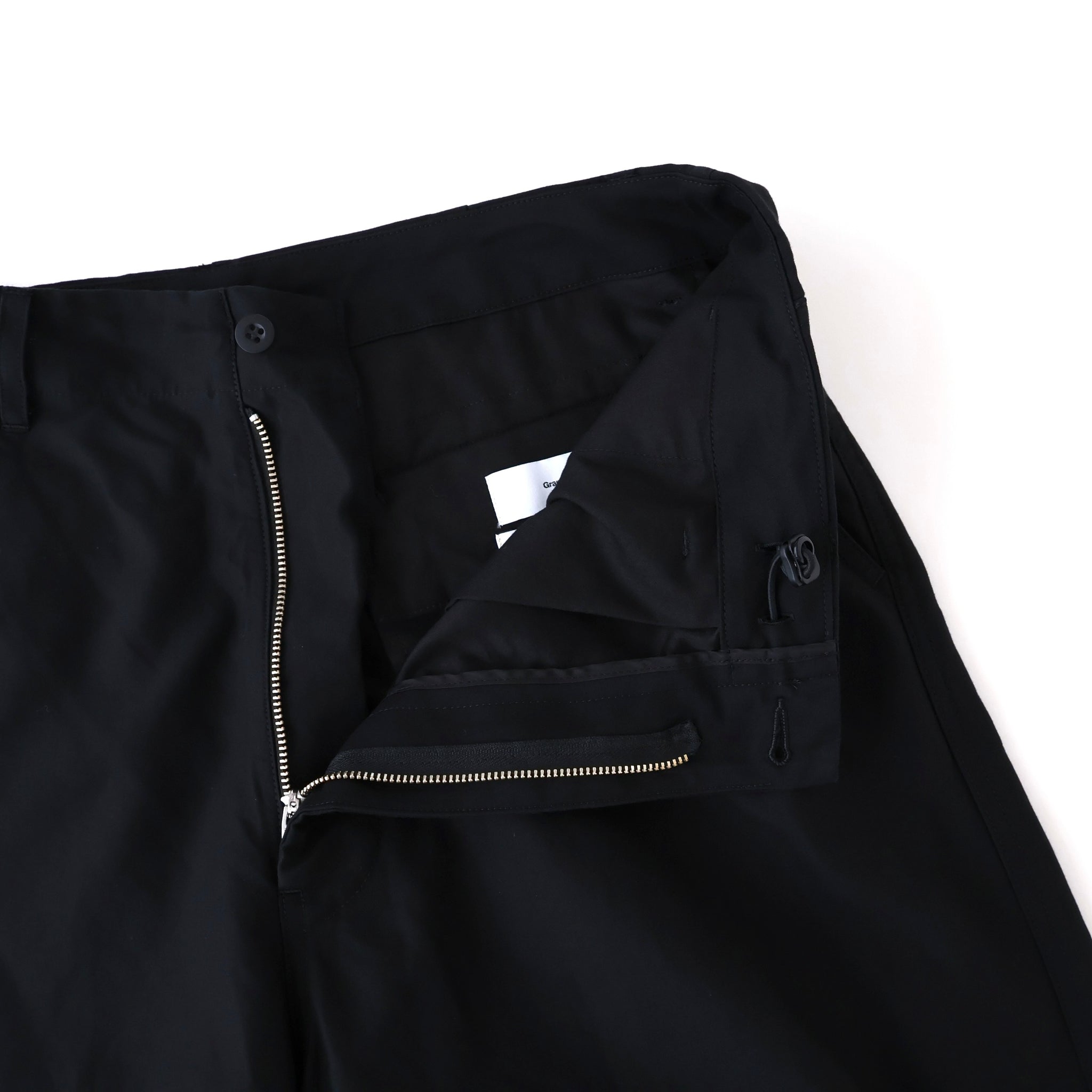 Cotton Cupro Back Satin Military Pants