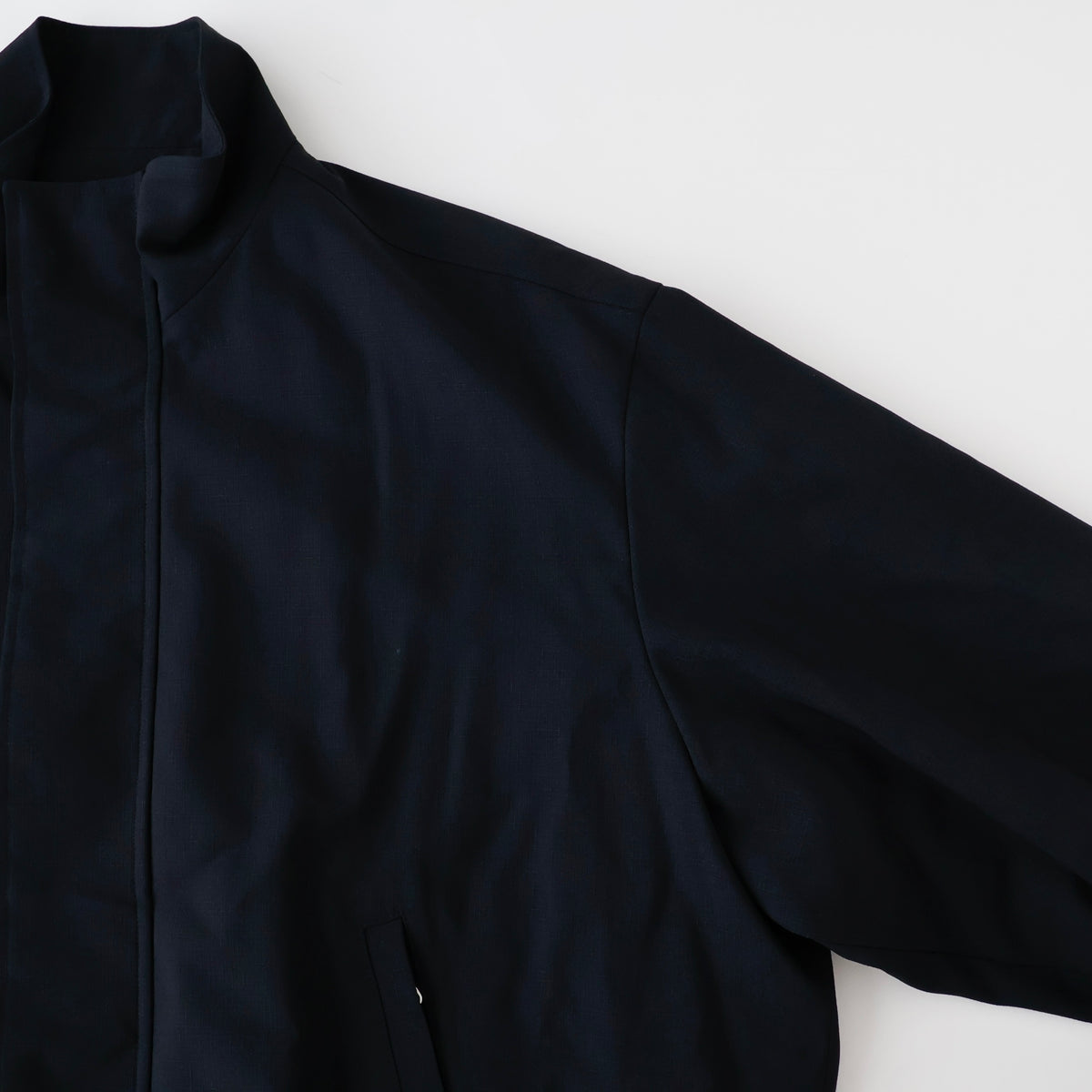 Wool Hopsack Track Jacket