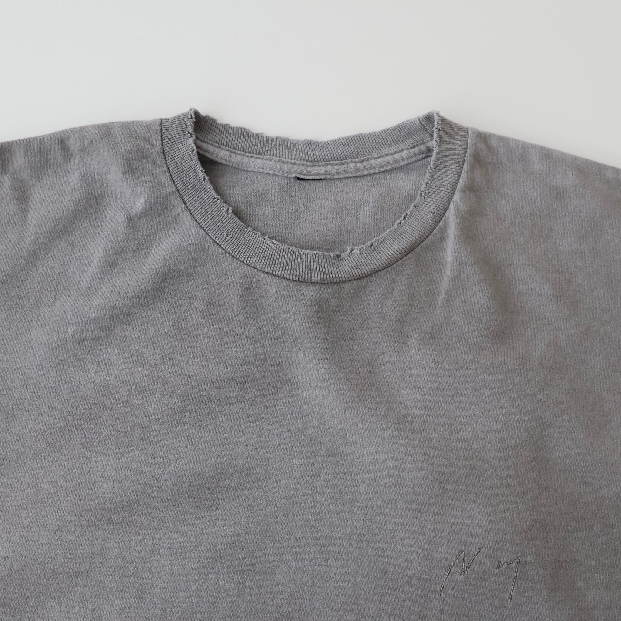EMBROIDERY DYED LS