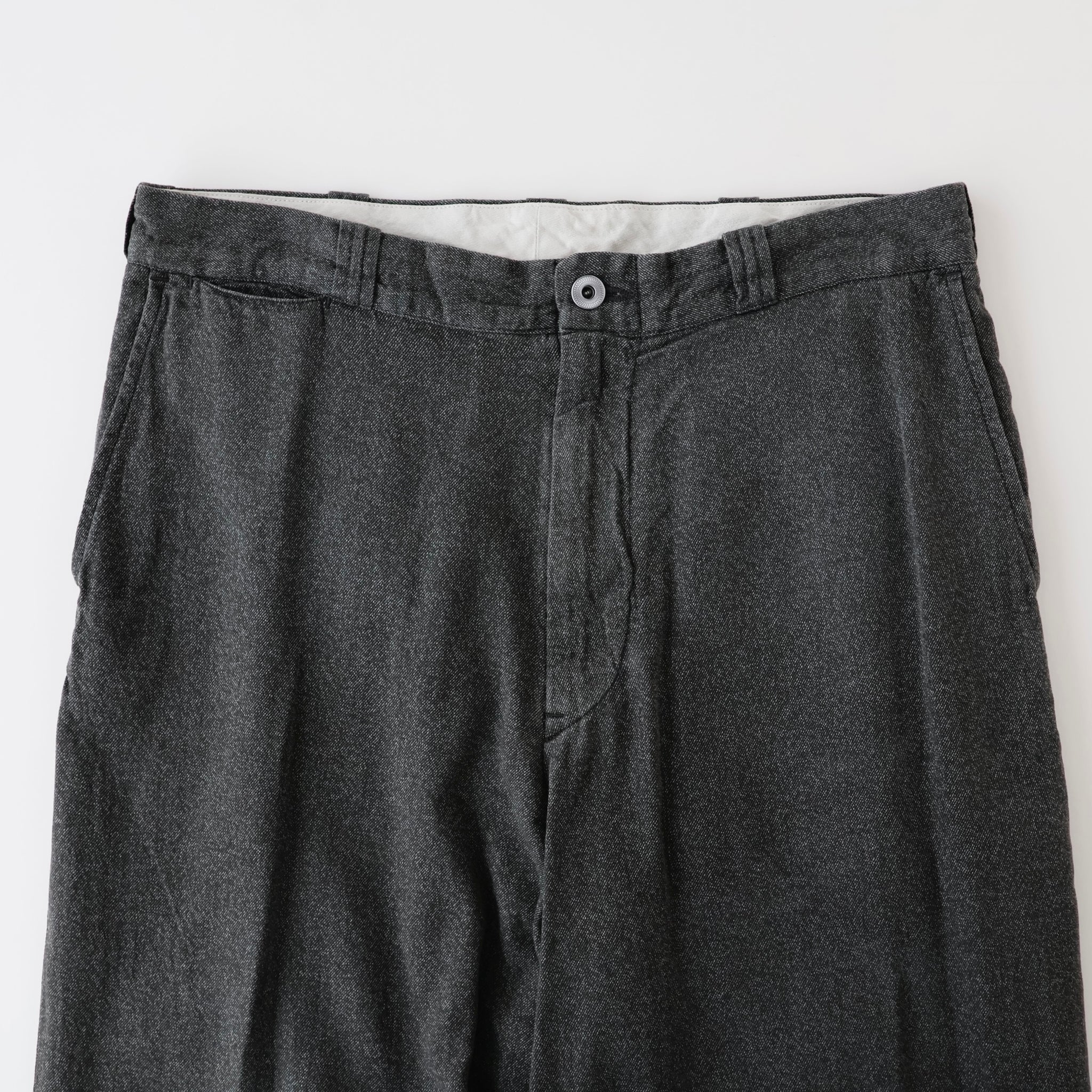 Vintage Black Chambray Work Pants
