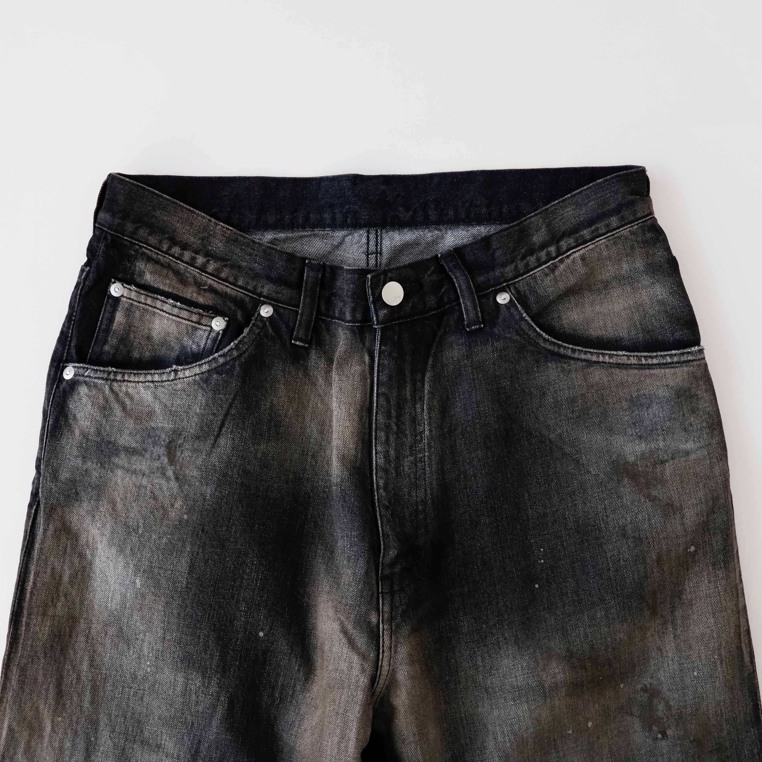 AGING MIDDLE STRAIGHT 5P DENIM PANTS | ref. / Web Store