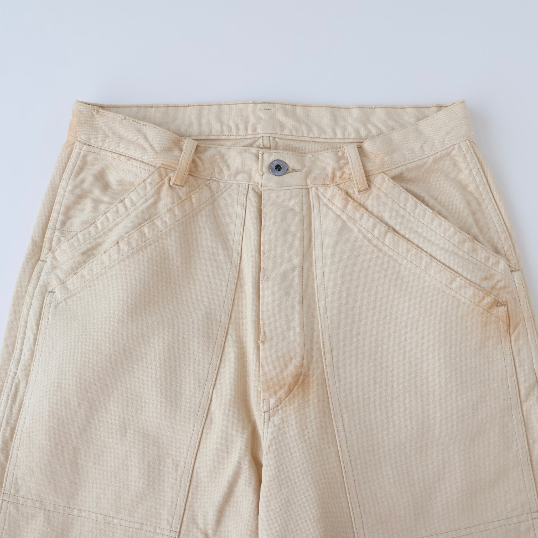 Vintage Silk Hemp Double Knee Pants