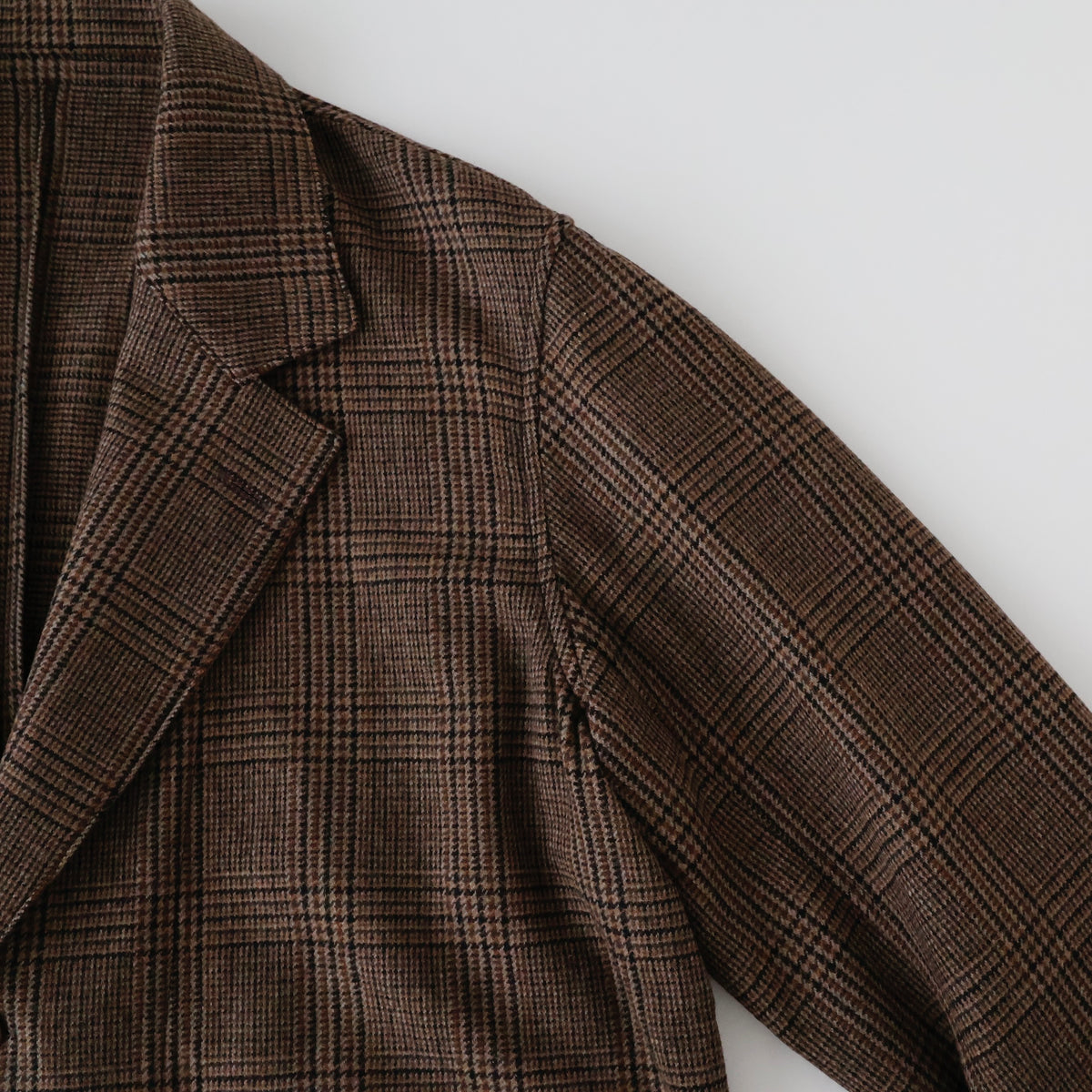 COVERALL JACKET - GLEN CHECK