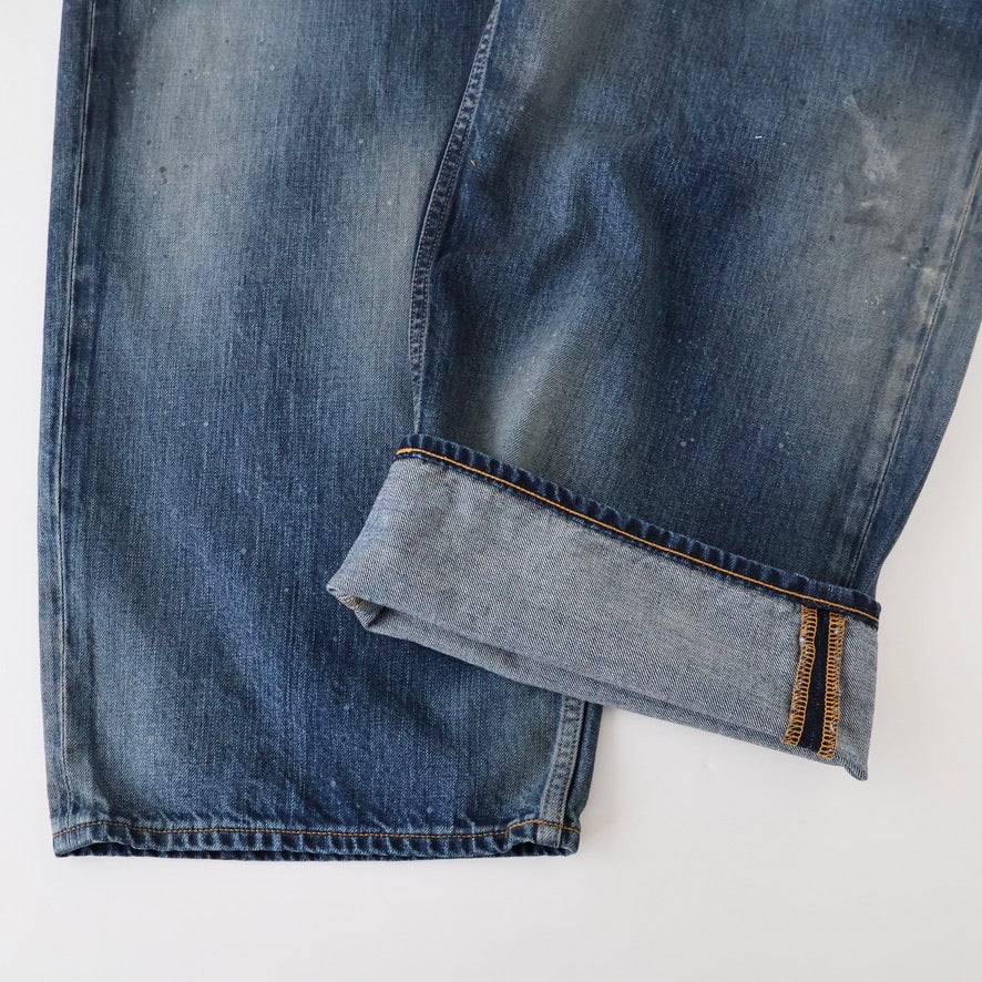 AGING WIDE 5P DENIM PANTS