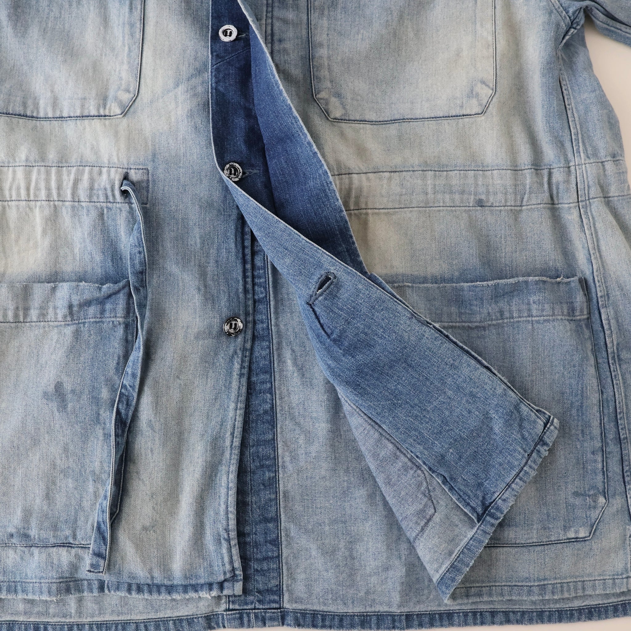 AGING DENIM SHIRT JACKET