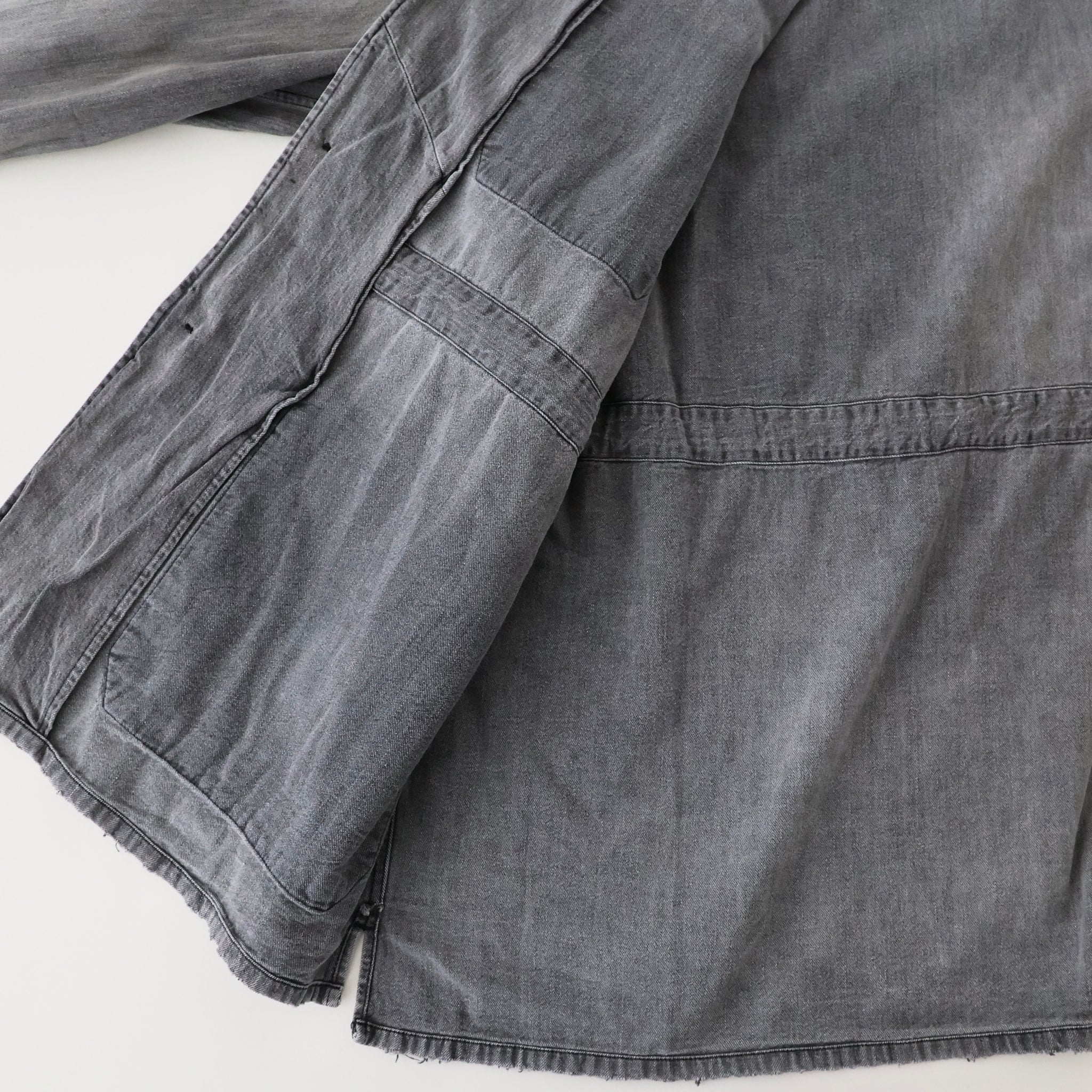 AGING DENIM SHIRT JACKET